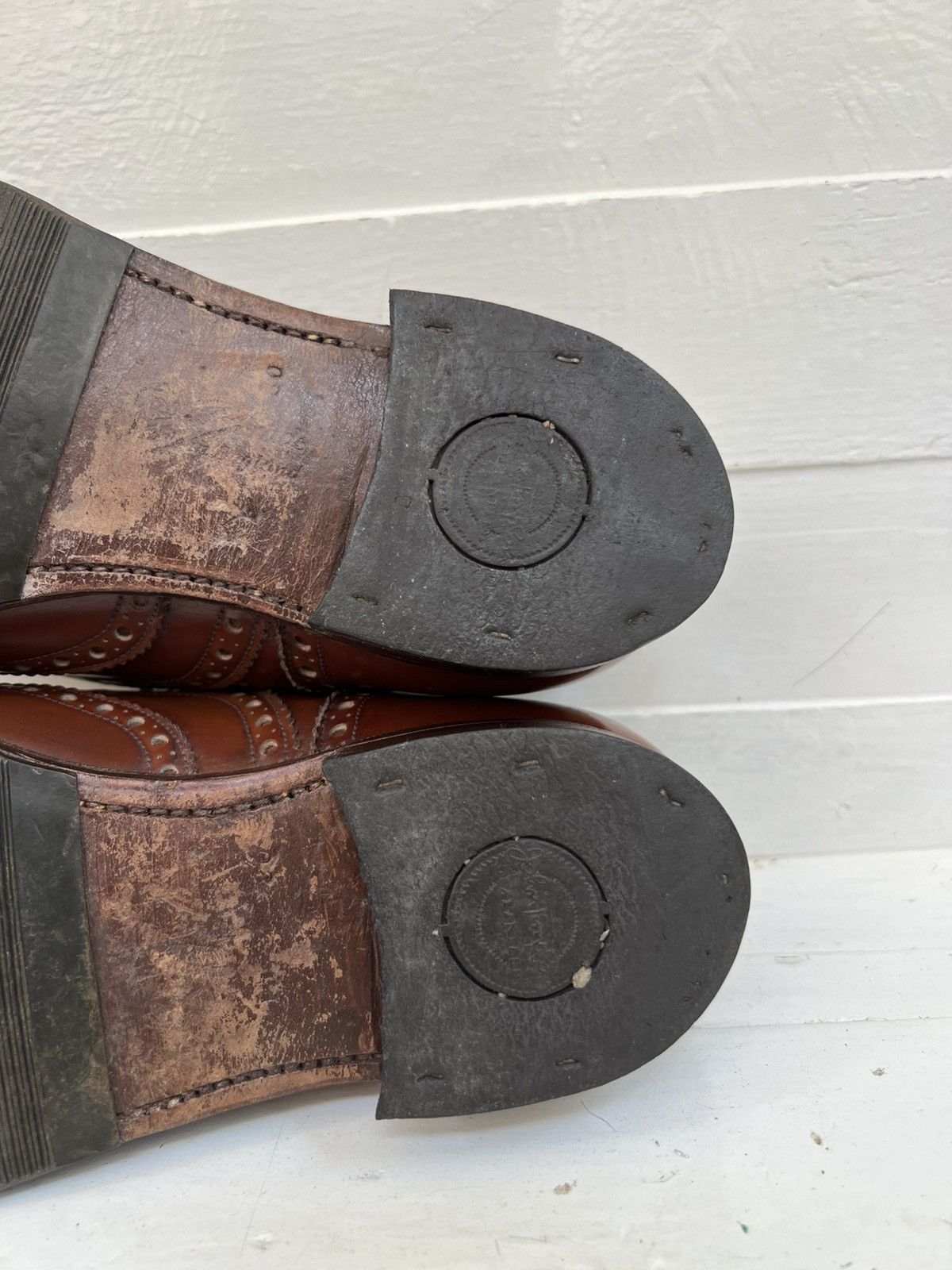 Church's Church's Burwood Wing-tip Sandalood Polished Binder England Size US 9 / EU 42 - 15 Thumbnail