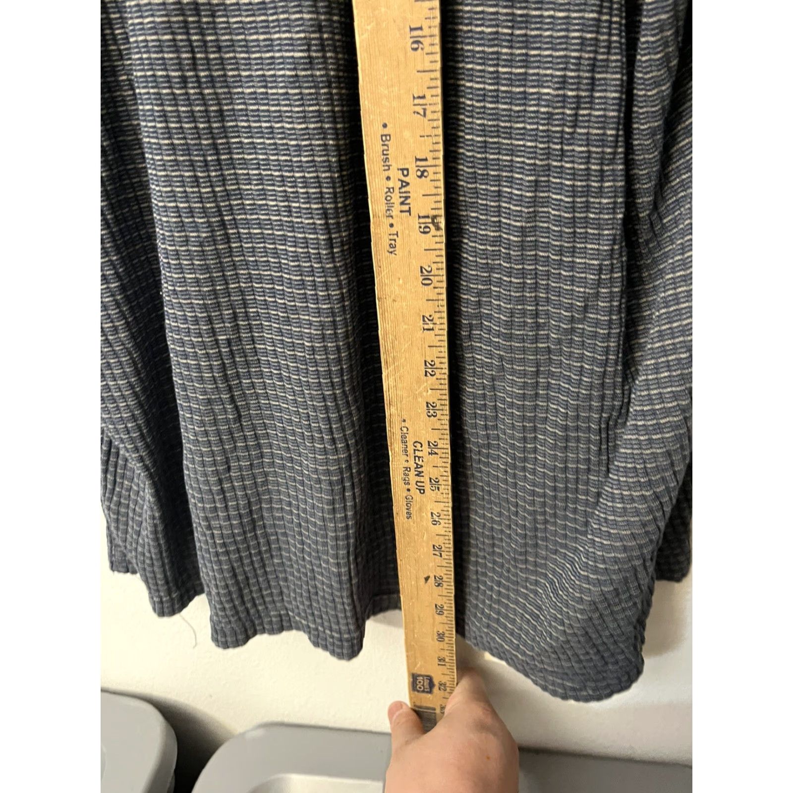 Tommy Hilfiger VINTAGE TOMMY HILFIGER Shirt Men's XXL Blue & Beige 90s T-Shirt Size US XXL / EU 58 / 5 - 4 Thumbnail