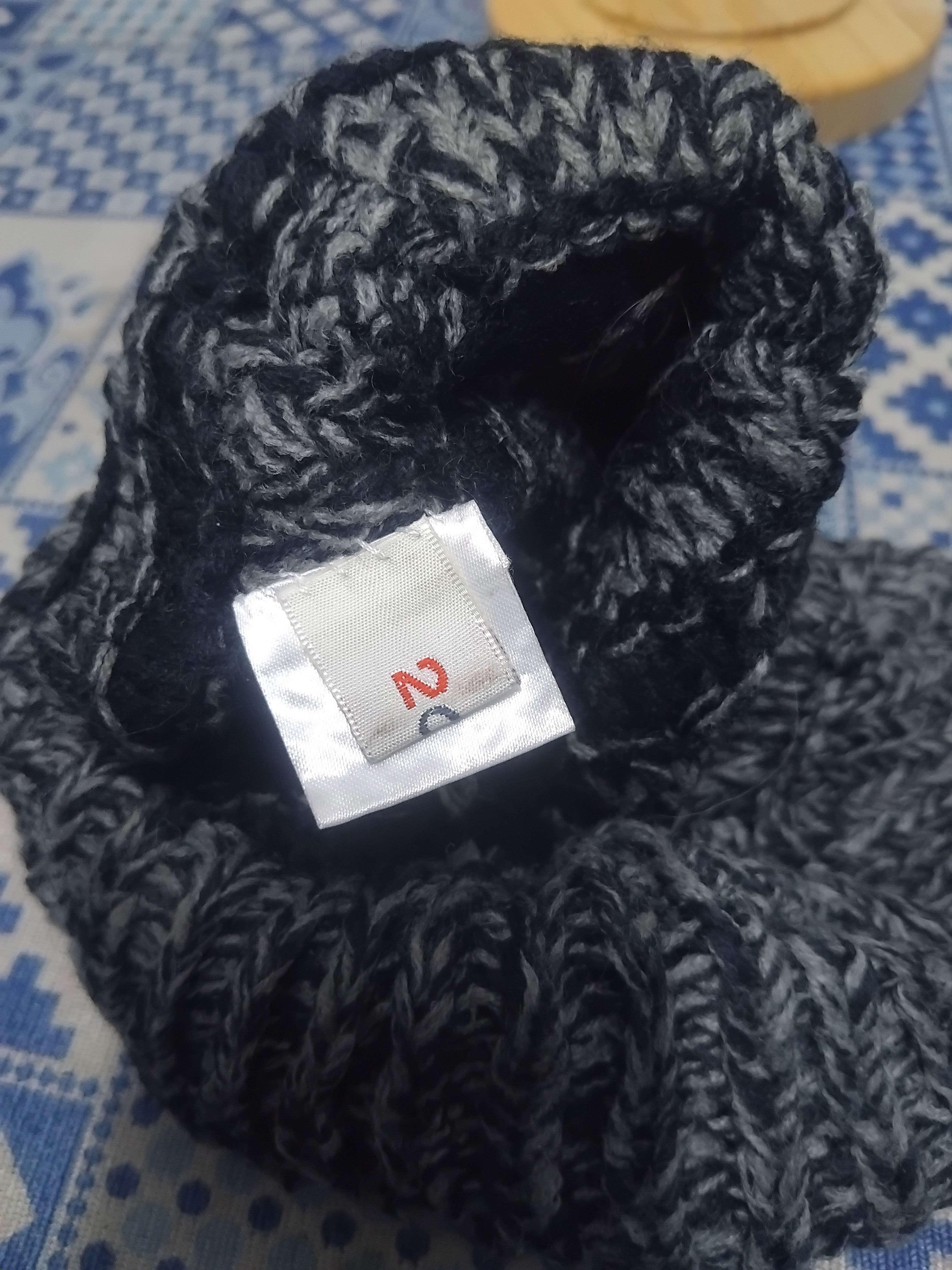 PPFM Stripe gothic style button Beanie Size ONE SIZE - 2 Thumbnail