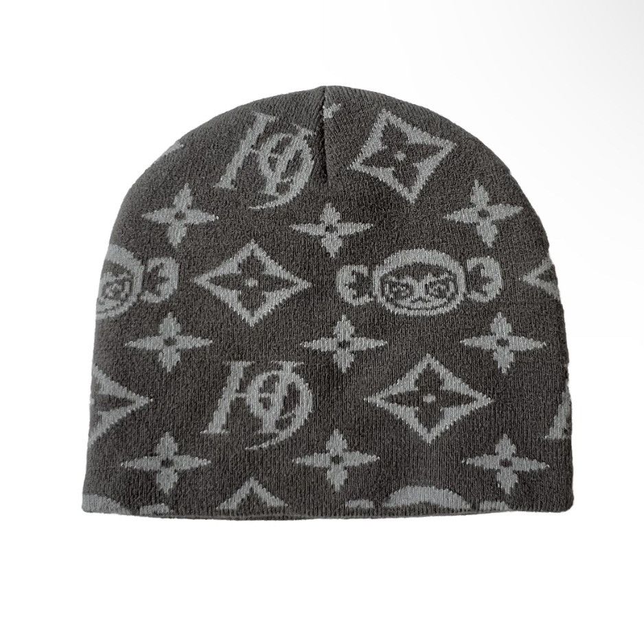 Streetwear H99 Monogram Beanie Grey OSFA | Grailed