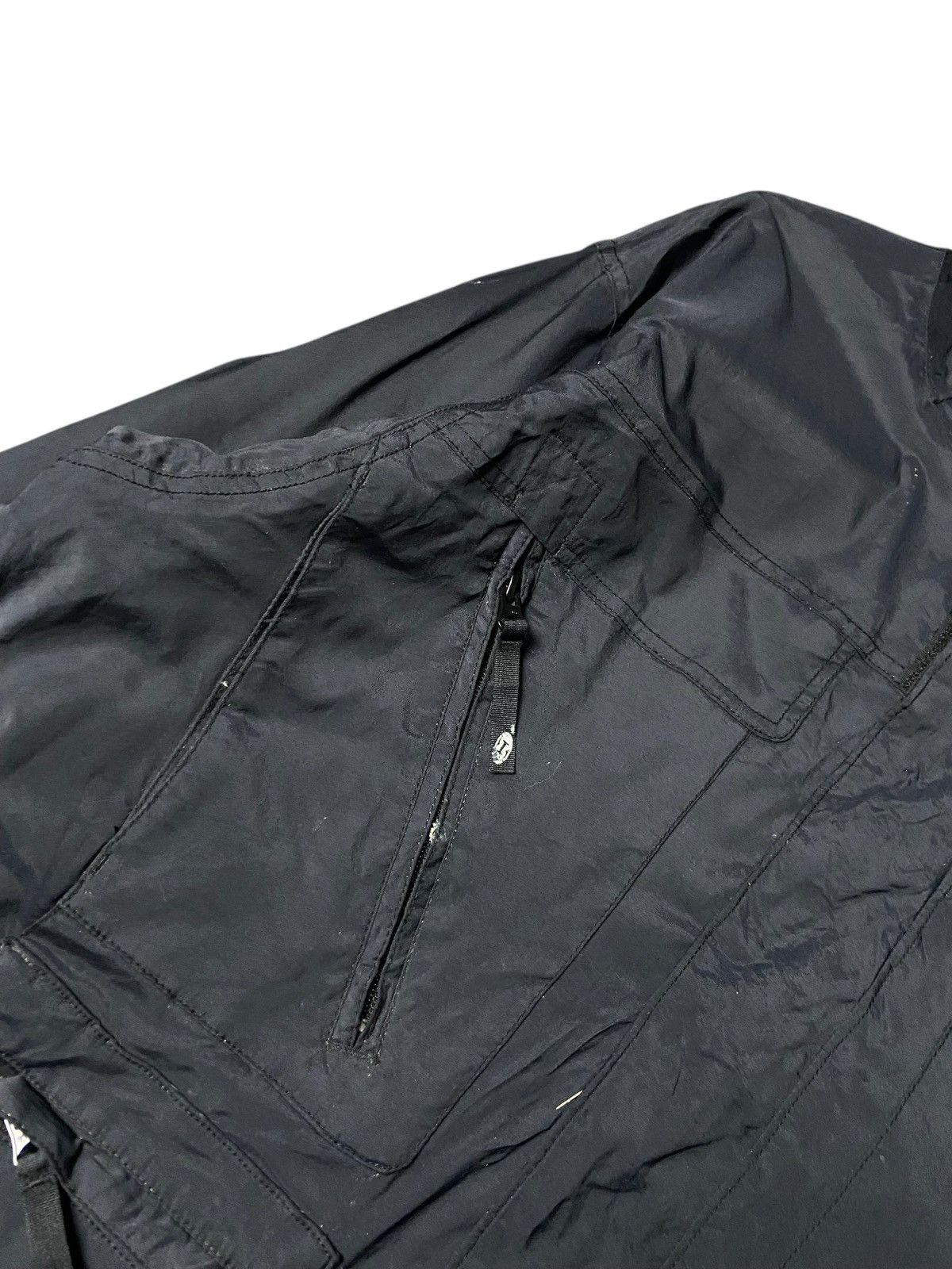 Japanese Brand Counter Culture Multi Pocket Full Zip Jacket with Hood (168) Size US L / EU 52-54 / 3 - 3 Thumbnail