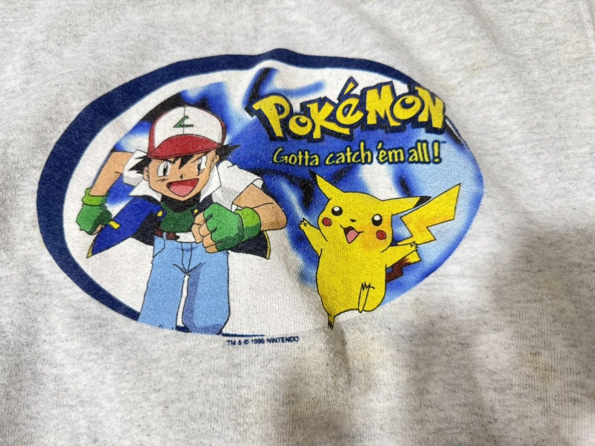 Vintage Vintage 90s Pokémon Sweatshirt Size S / US 4 / IT 40 - 3 Thumbnail
