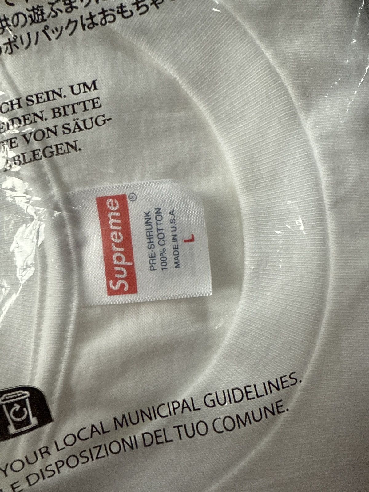 Supreme Supreme Reaper Tee Size US L / EU 52-54 / 3 - 2 Thumbnail