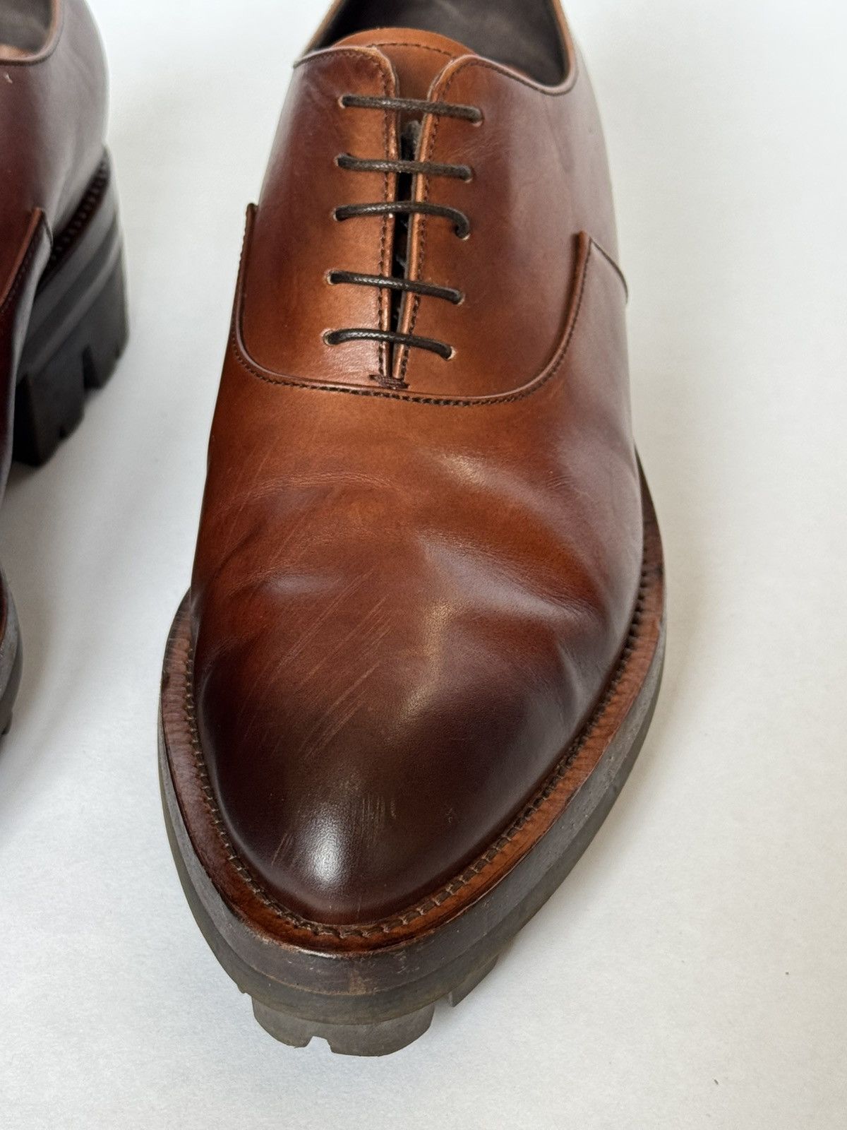 Prada Prada Monolith Leather lace ups Size 40 Size US 10 / IT 40 - 12 Thumbnail