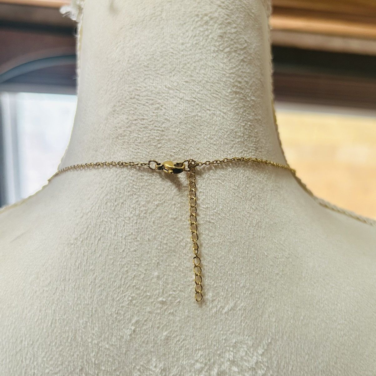 Vintage Handcrafted repurpose pendant on chain necklace Size ONE SIZE - 4 Thumbnail