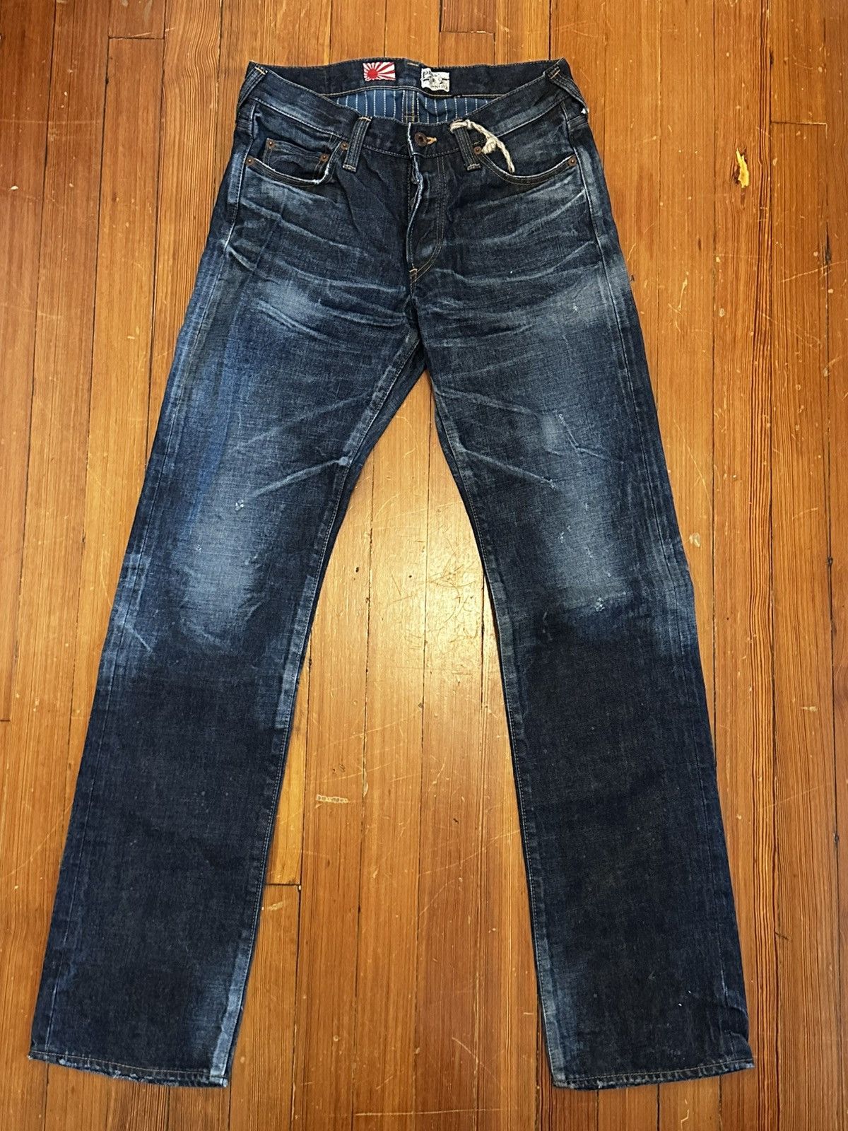 Prps PRPS NOIR Japanese Redlined Selvedge Denim Jeans Wabash RARE Size US 29 - 1 Thumbnail