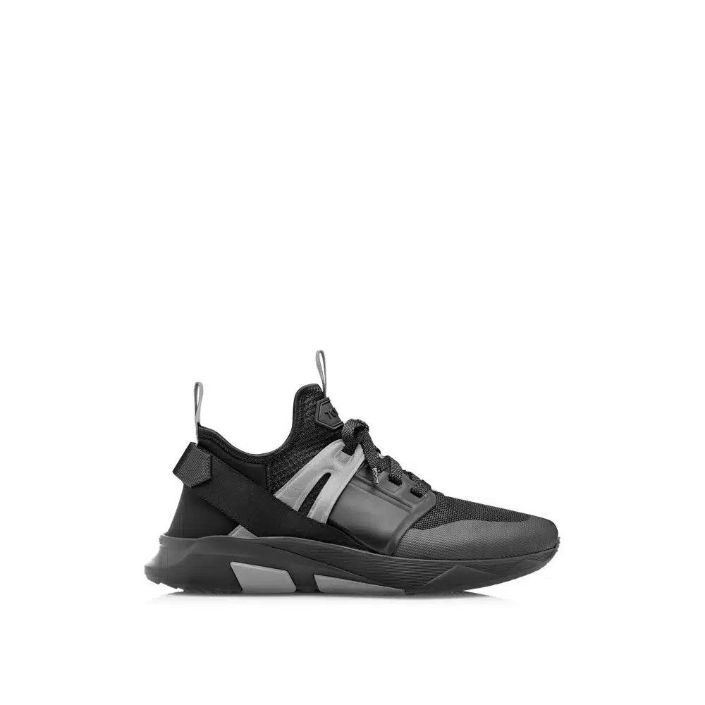 Tom Ford o1loc1c0825 J1100 Size: 9 TF / Jago Low-Top Sneakers Black Size US 9 / EU 42 - 1 Thumbnail