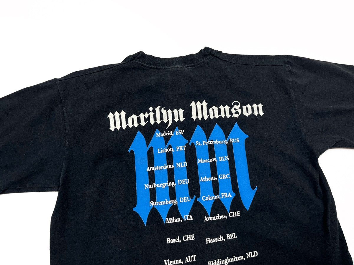 Band Tees Vintage 2004 Marilyn Manson Against All Gods Tour T-Shirt Size US S / EU 44-46 / 1 - 9 Thumbnail