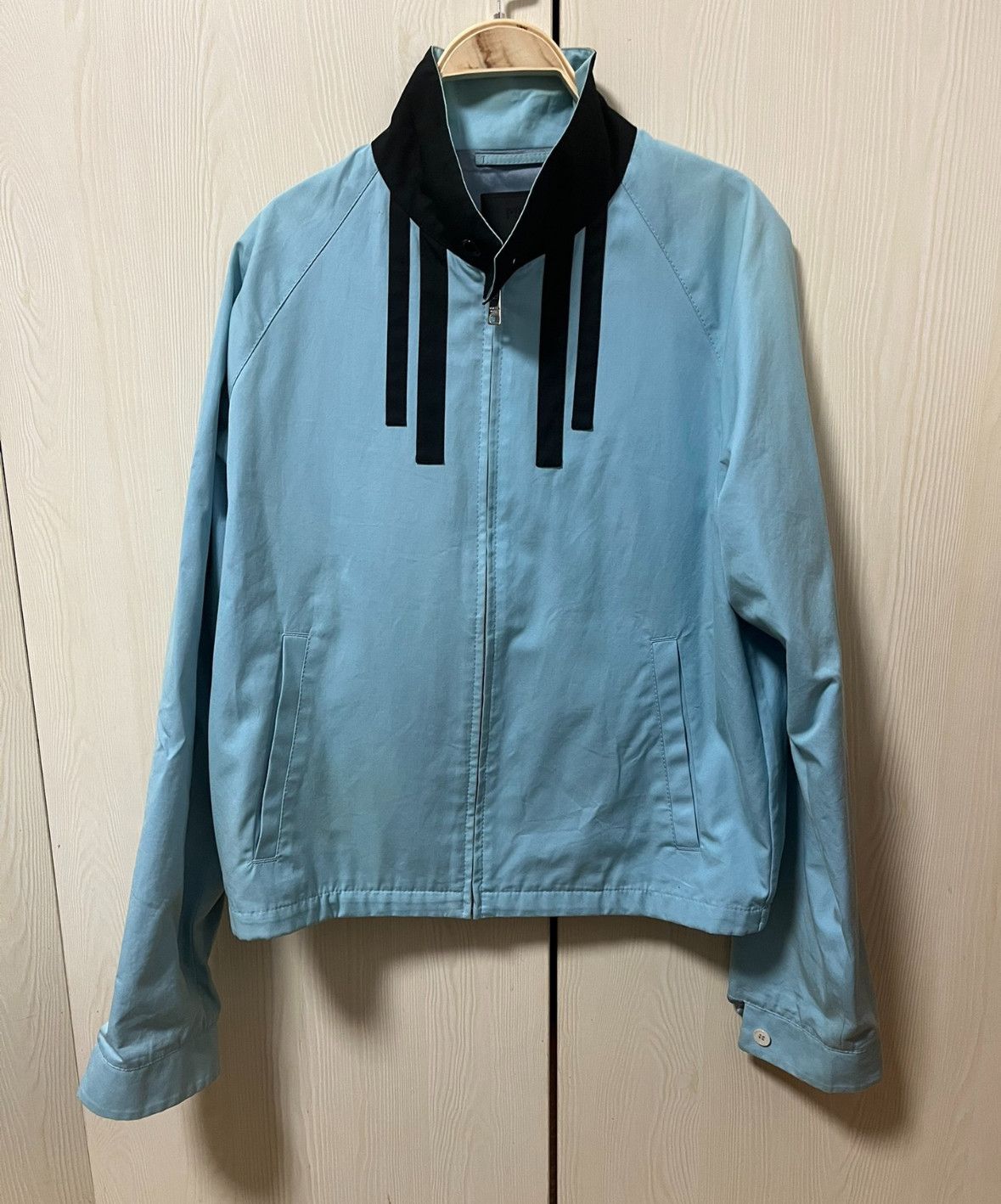 Prada Prada babyblue zip jacket Size US M / EU 48-50 / 2 - 1 Thumbnail