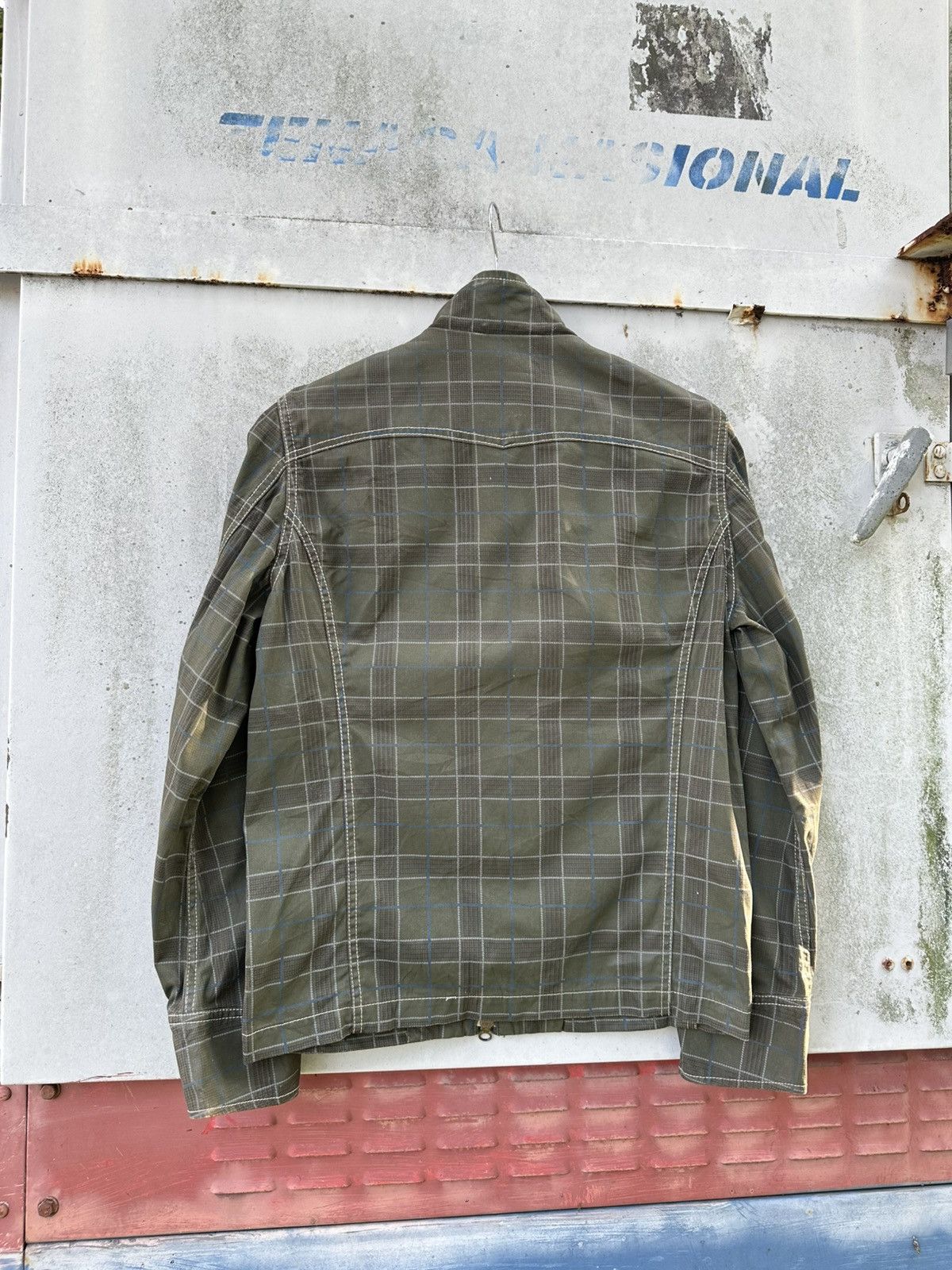Japanese Brand 👹Chevignon Flanel Bomber Jacket Size US XS / EU 42 / 0 - 7 Thumbnail