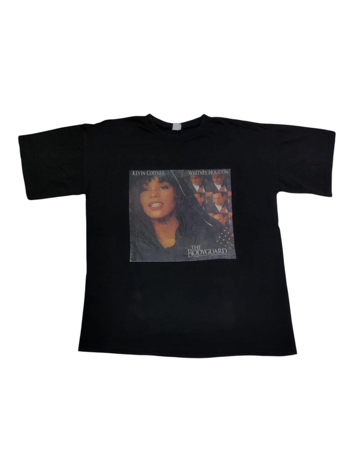 Vintage Vintage The Bodyguard movie promo t shirt Whitney Houston XL Size US L / EU 52-54 / 3 - 1 Thumbnail