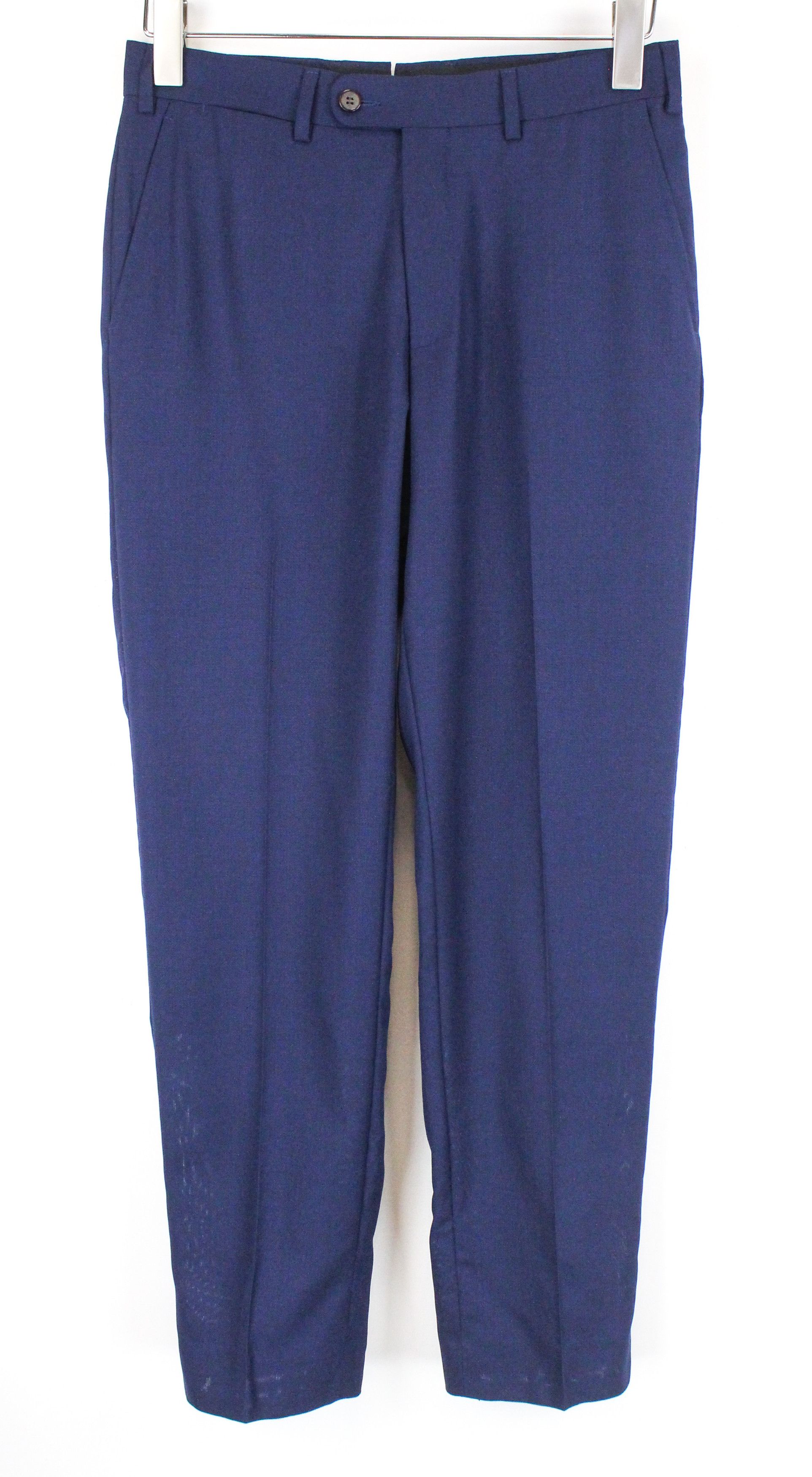 Suitsupply UK28R Blue Wool Slit Pocket Trousers 60416 Size US 28 / EU 44 - 1 Thumbnail