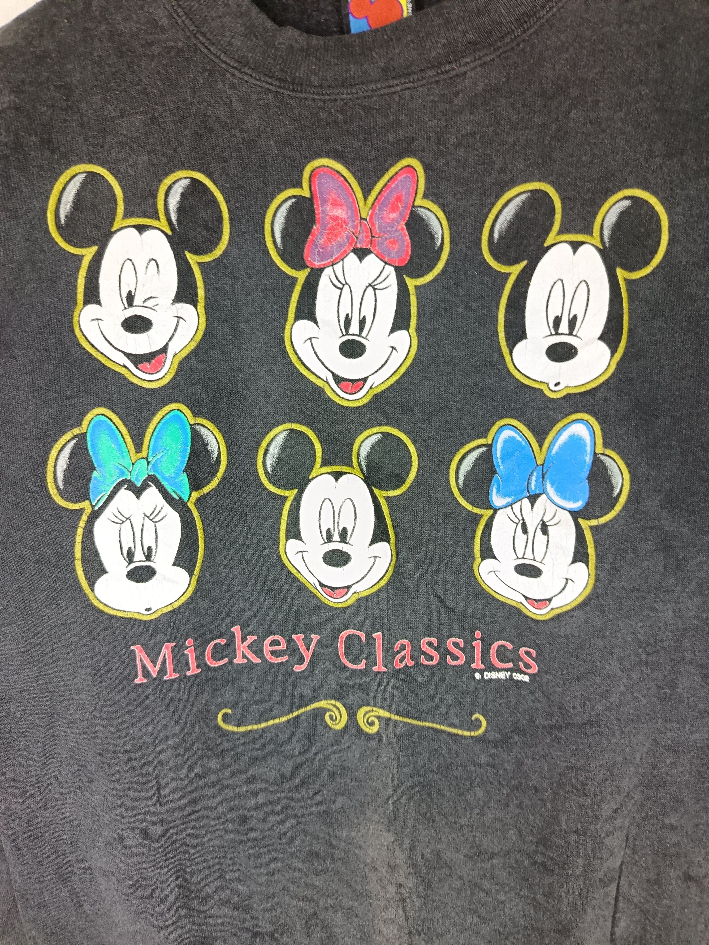Mickey Mouse × Mickey Unlimited × Vintage Vintage Disney Mickey Classic Sweatshirt Size US M / EU 48-50 / 2 - 2 Thumbnail