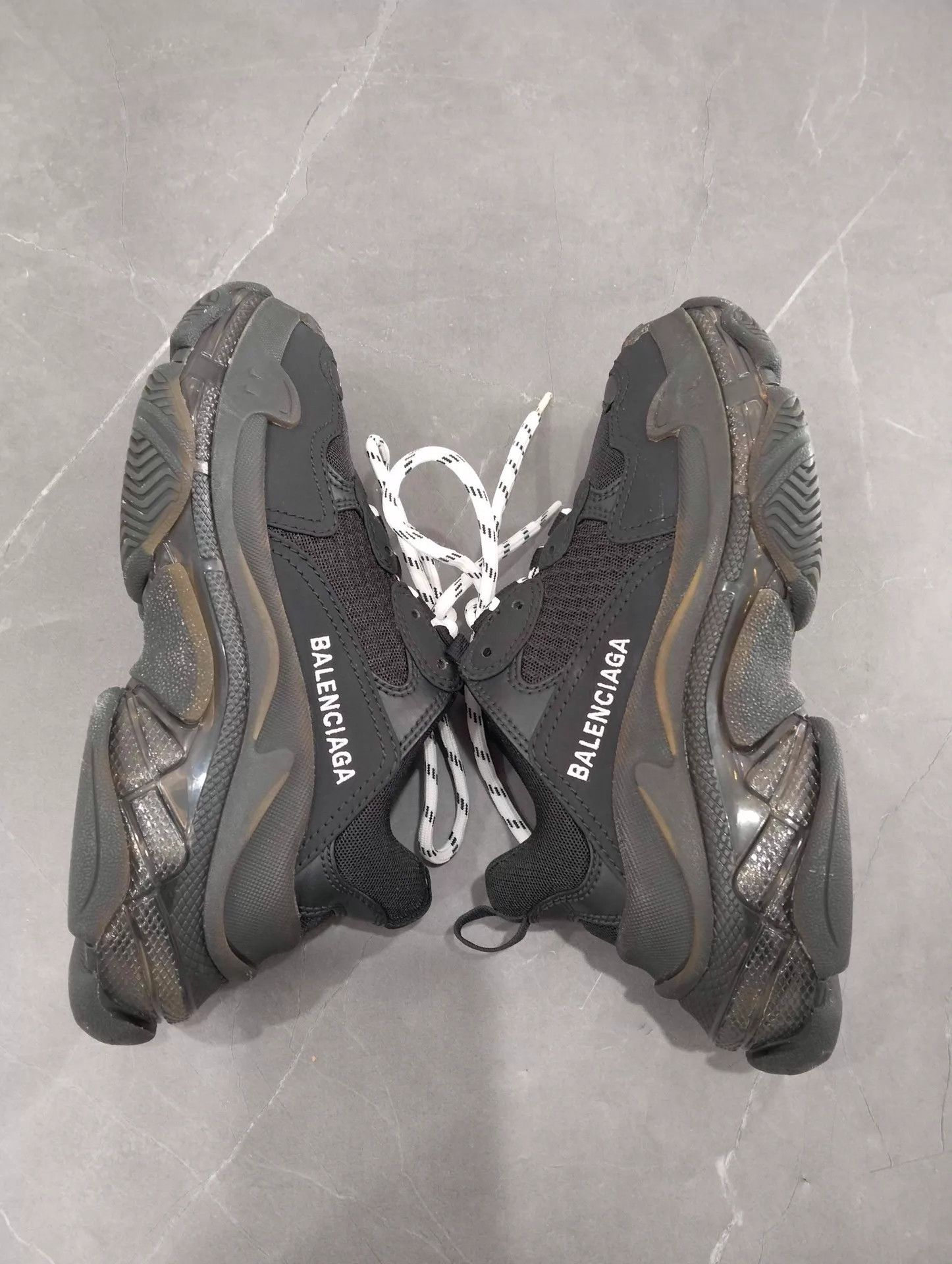 Balenciaga Balenciaga Triple S Black 35 EU Size US 5 / IT 35 - 3 Thumbnail
