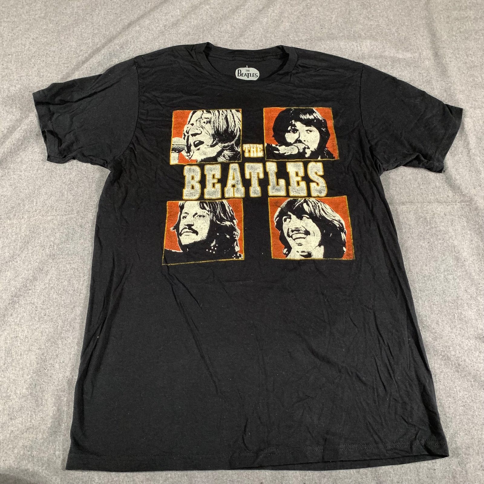 Other The Beatles Shirt Adult Medium Black Casual Short Sleeve Size US M / EU 48-50 / 2 - 1 Thumbnail