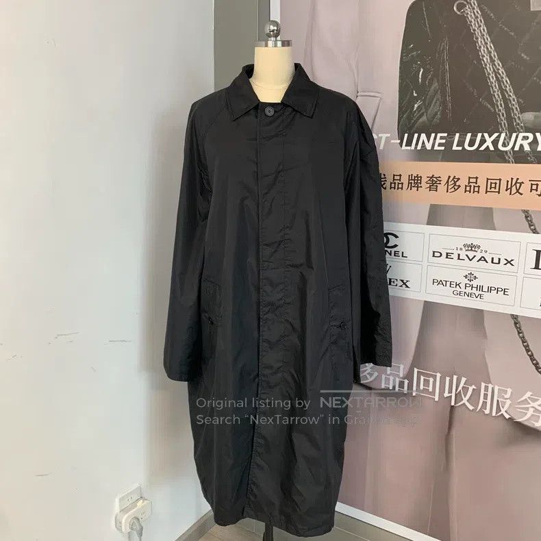 Balenciaga Balenciaga Black Classic Trench Coat Size US S / EU 44-46 / 1 - 1 Thumbnail