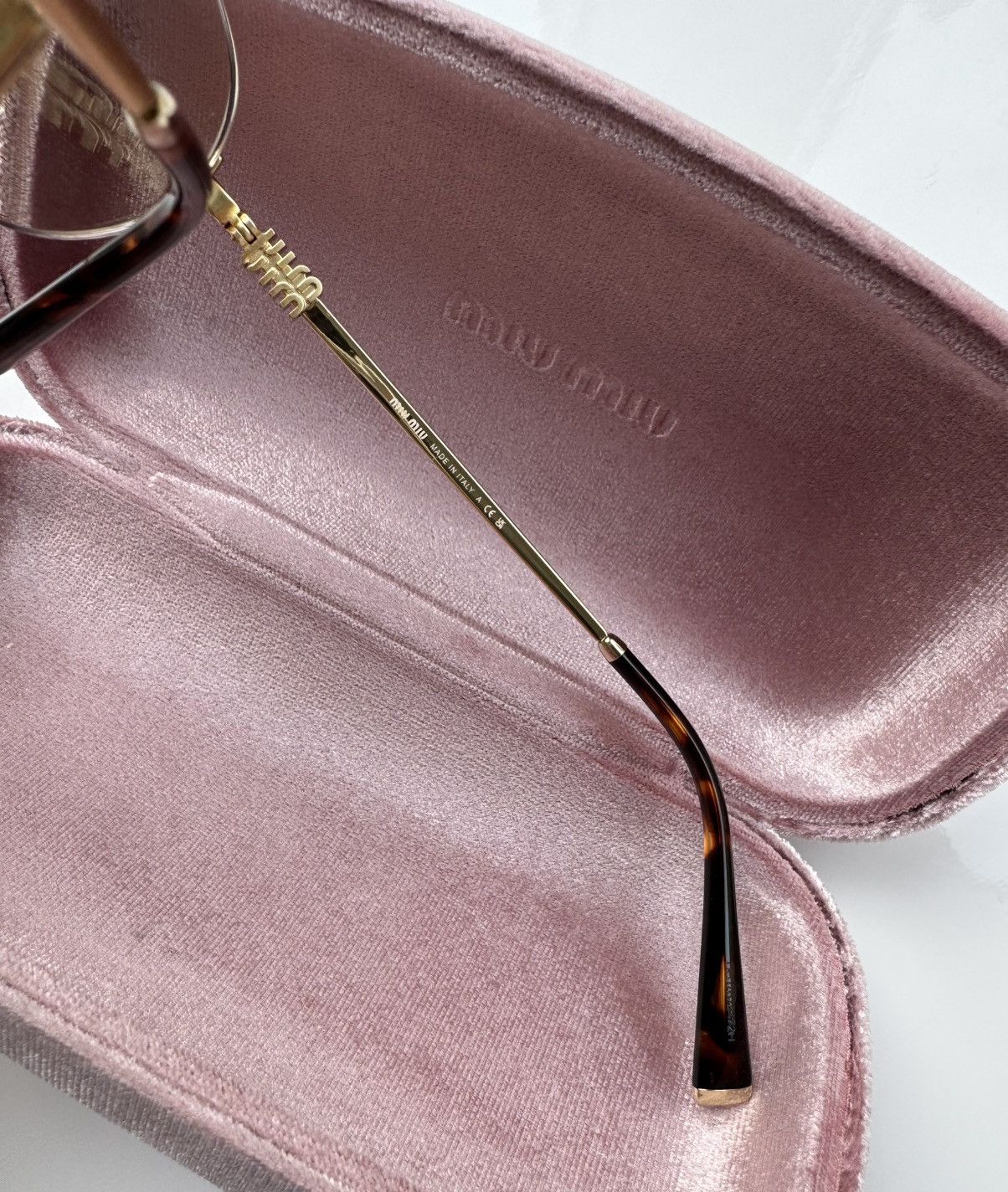 Miu Miu NEW Miu Miu sunglasses MU A54S 5AK08N Size ONE SIZE - 8 Thumbnail
