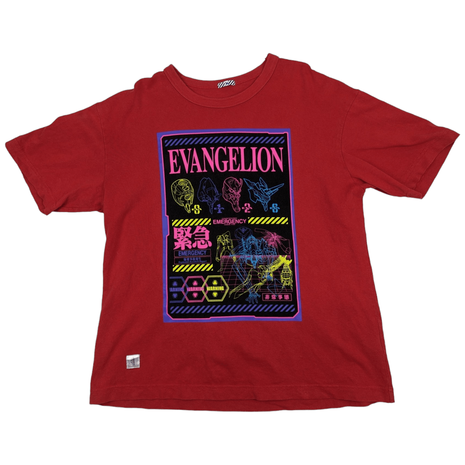 Anime Japan ANIME Neon Genesis Evangelion Graphic T-Shirt Size US M / EU 48-50 / 2 - 2 Thumbnail