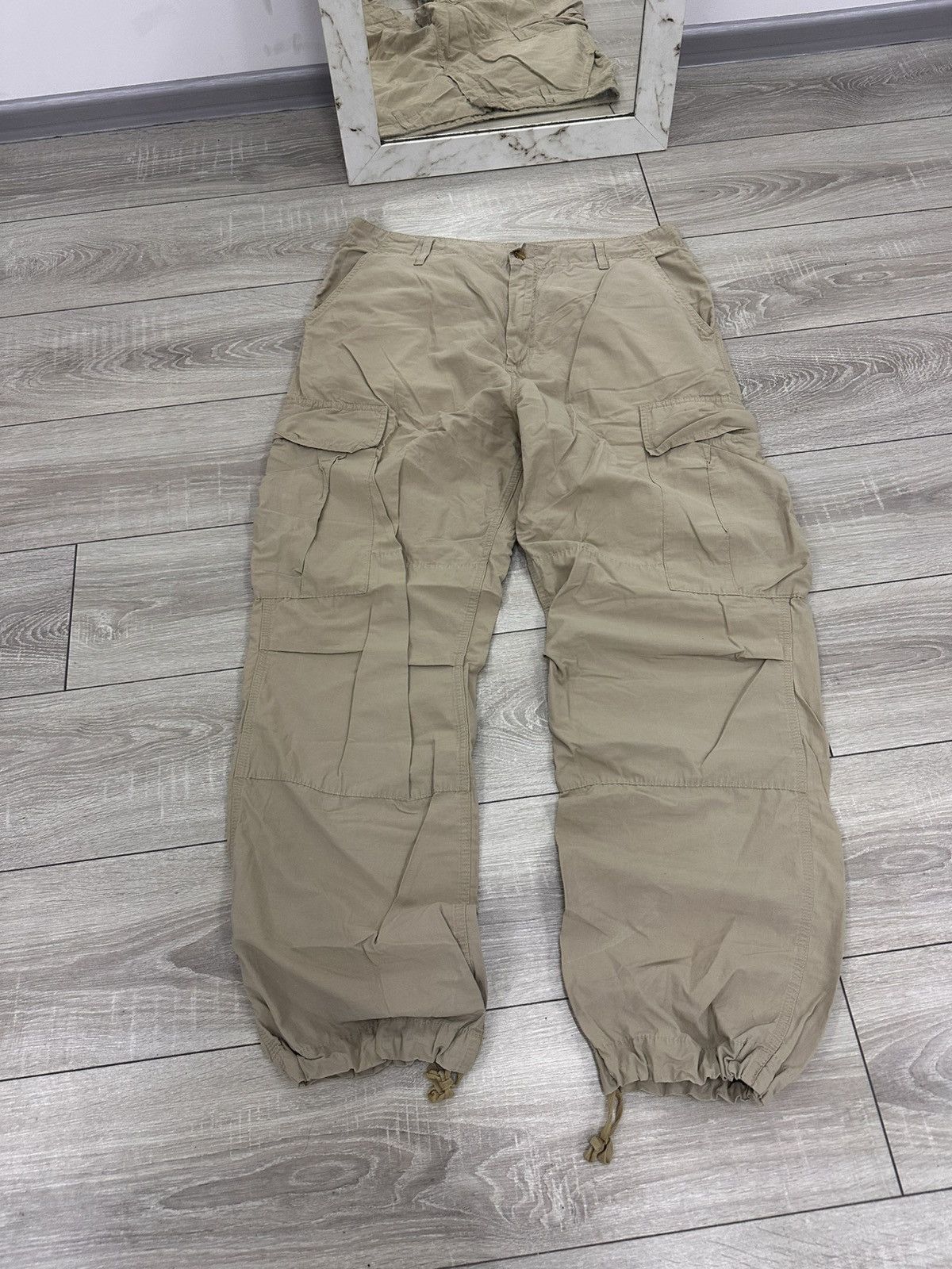 Carhartt Carhartt Nylon Vintage Baggy Cargo Pants Size US 36 / EU 52 - 5 Thumbnail