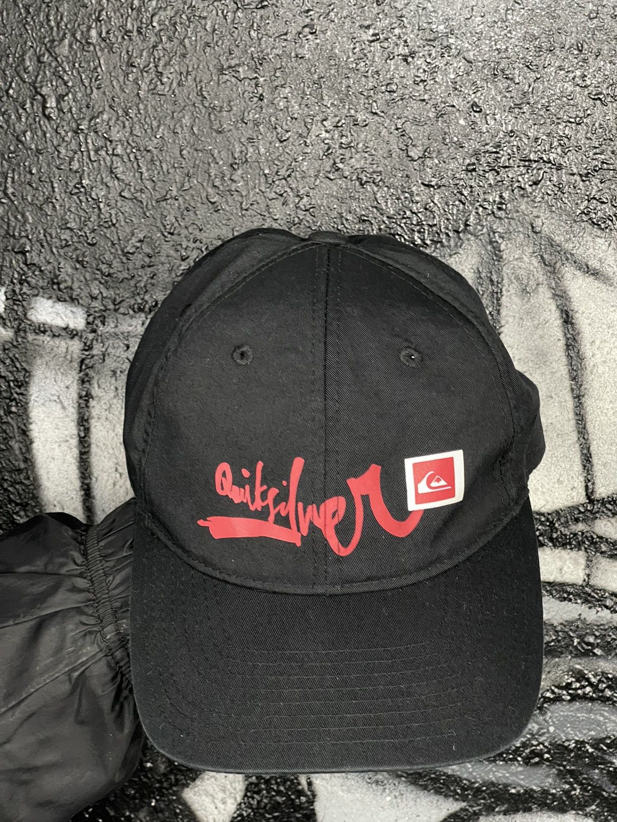 Quiksilver Quiksilver Y2K Surf Style Vintage Black Baseball Cap One Sized Fits Size ONE SIZE - 5 Thumbnail