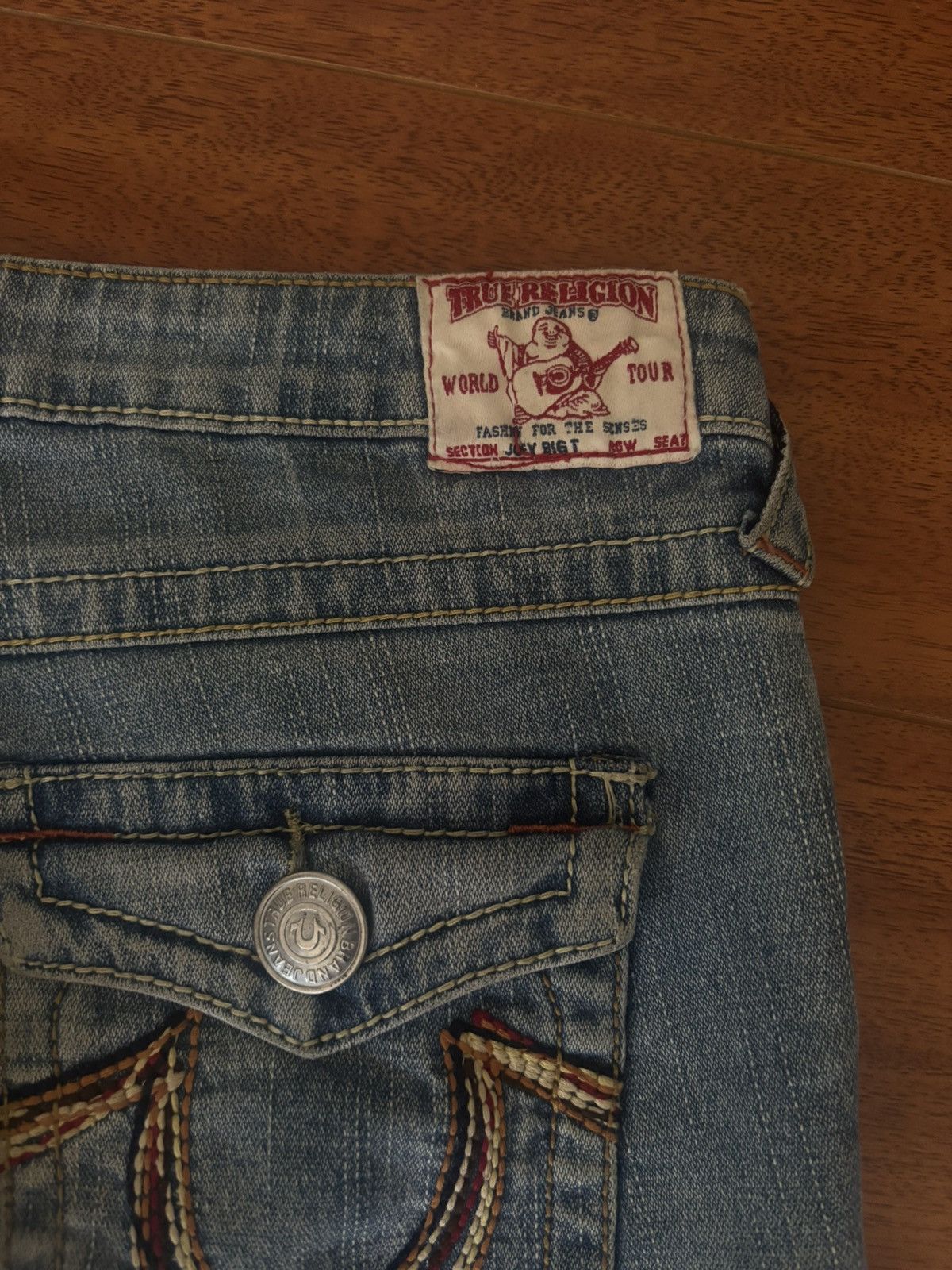 True Religion True Religion Vintage Bootcut Jeans Size 27" / US 4 / IT 40 - 3 Thumbnail