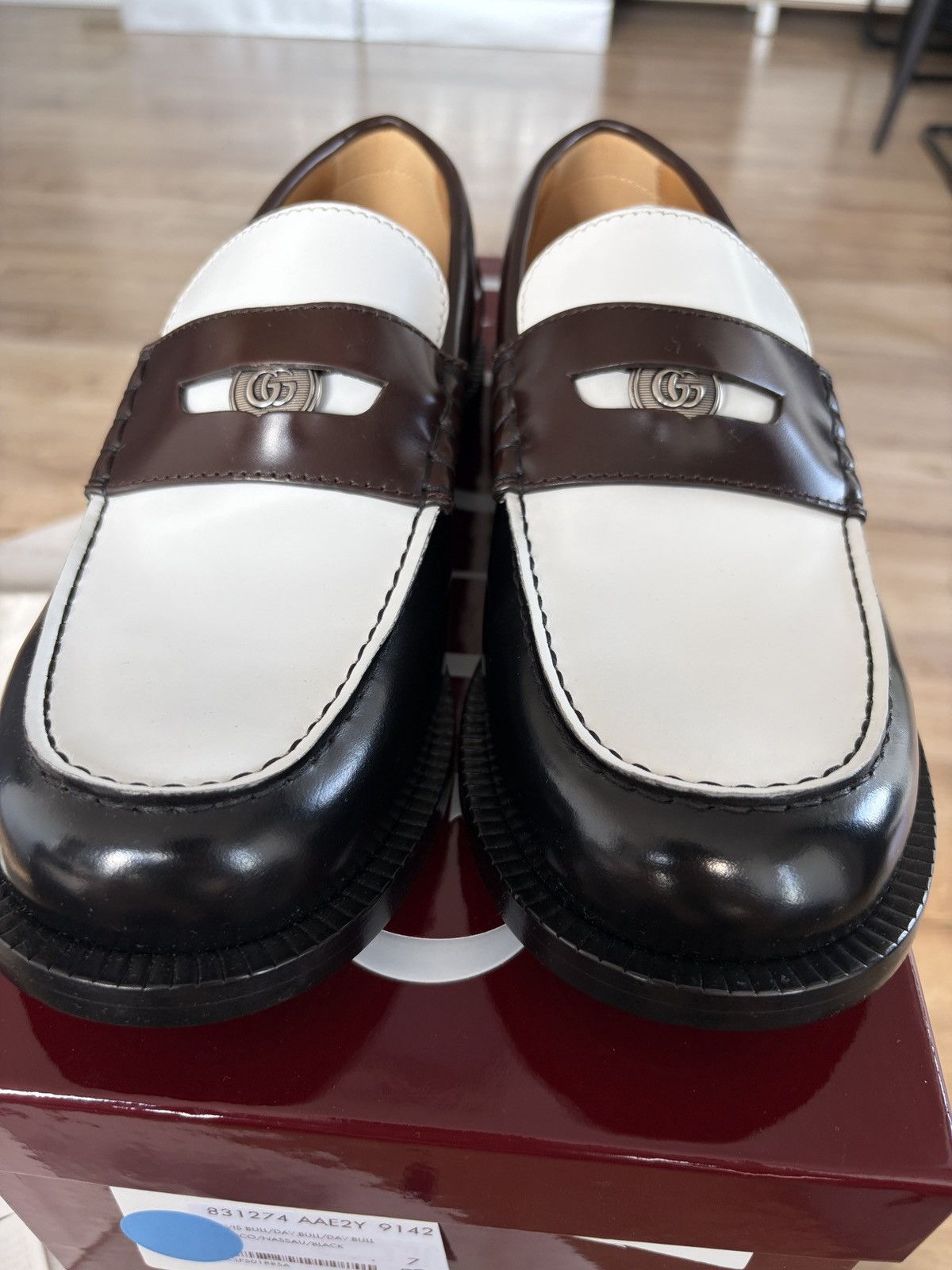 Gucci Gucci leather penny loafers Size US 8 / EU 41 - 4 Thumbnail