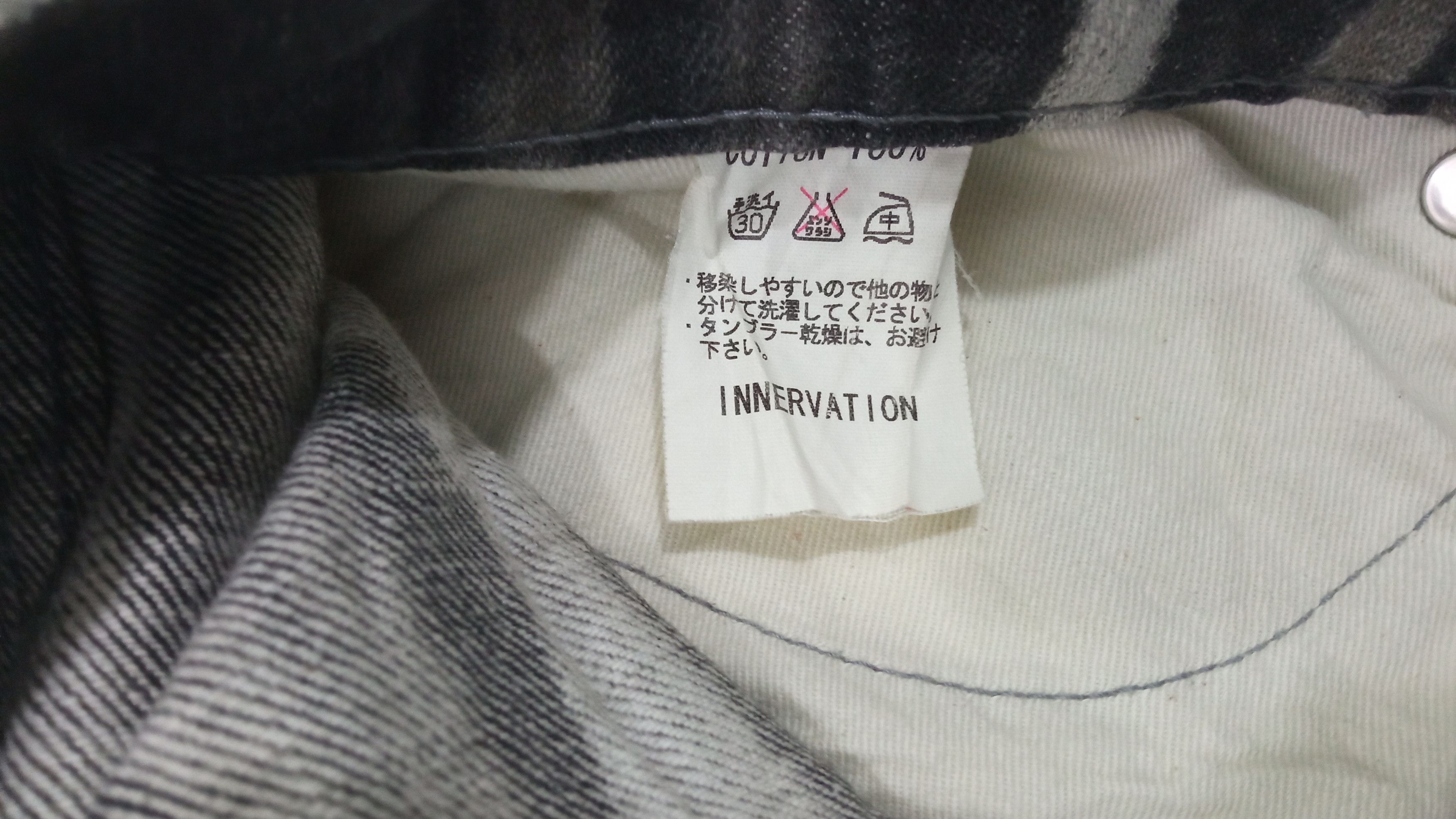 Japanese Brand × Vintage 🔥🔥Innervation Striped Pants Denim Size US 32 / EU 48 - 23 Thumbnail