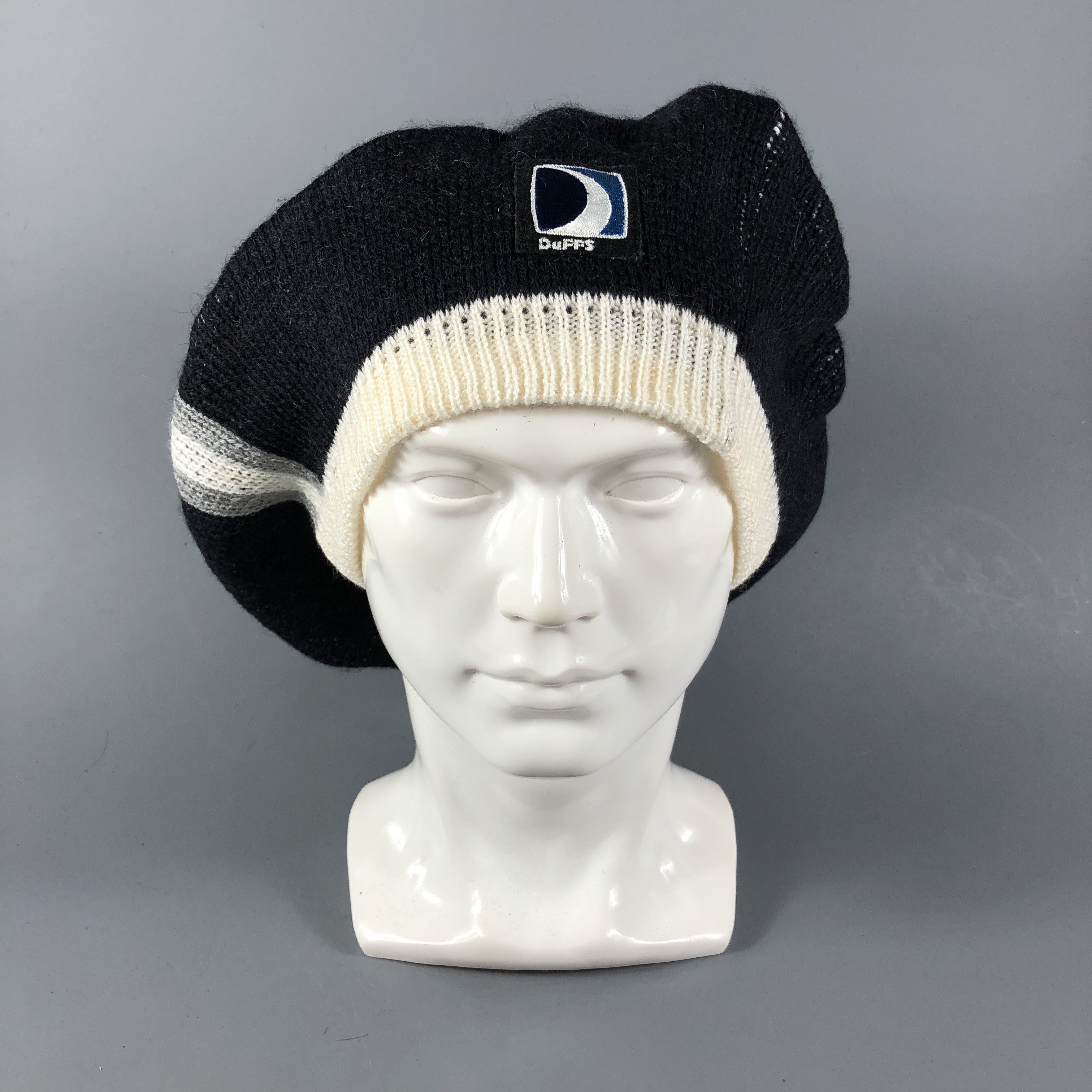 Vintage Duffs Mushroom Zucca Bobble Beanie Snowcap Snow Hat B806 Size ONE SIZE - 1 Thumbnail