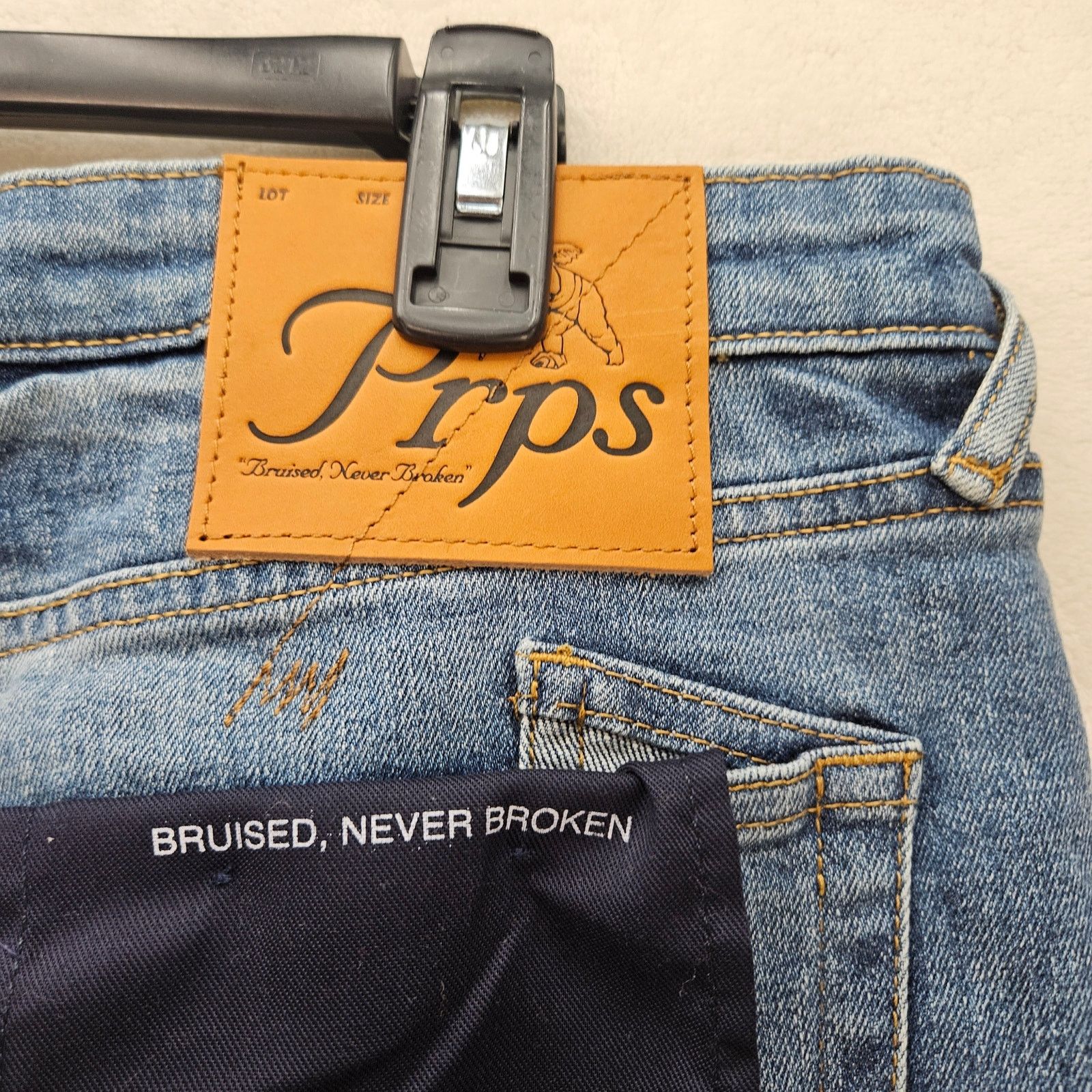 Prps PRPS MEN'S 34 CAYENNE SKINNY FIT STRETCH JEANS BLUE NWT Size US 34 / EU 50 - 7 Thumbnail