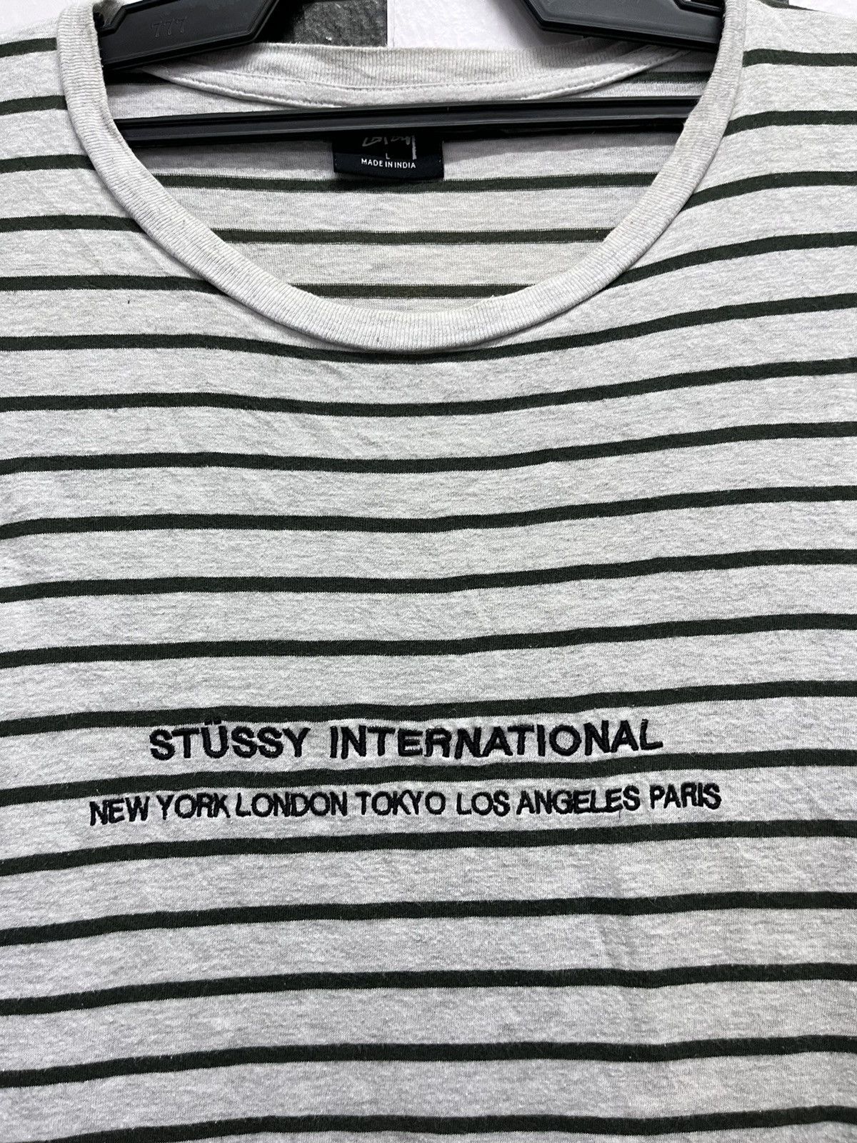 Stussy Stussy Striped T-Shirt Size US L / EU 52-54 / 3 - 2 Thumbnail