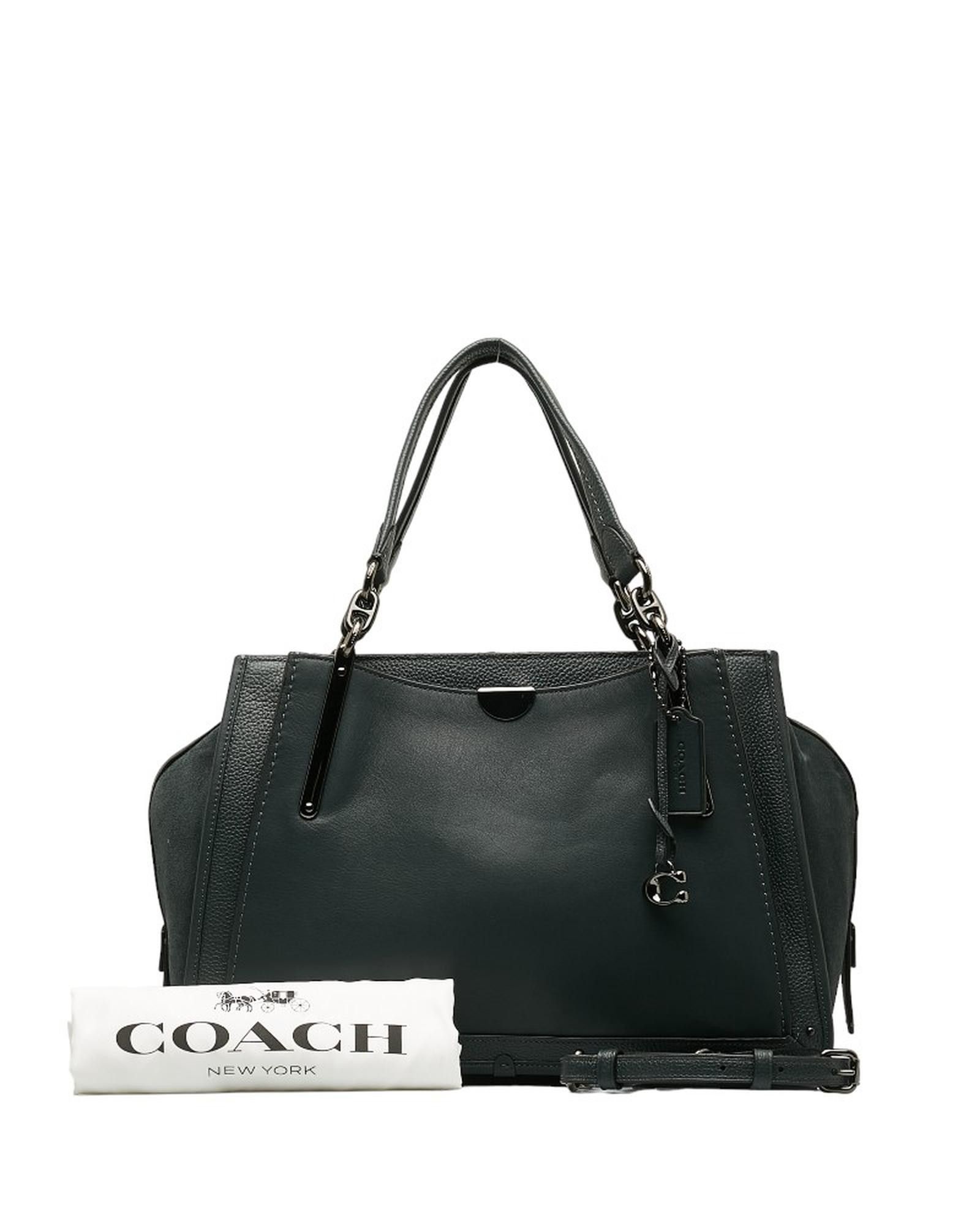 image of Coach Green Leather Dreamer Bag - Sa Condition, Women's