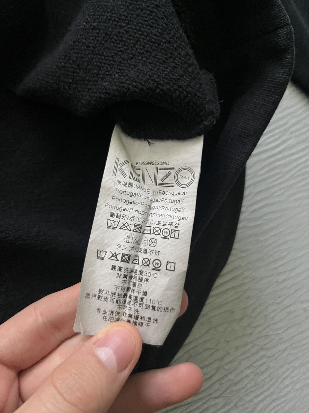 Kenzo Kenzo Paris Sweatshirt Avant Garde Style Black Size US S / EU 44-46 / 1 - 6 Thumbnail