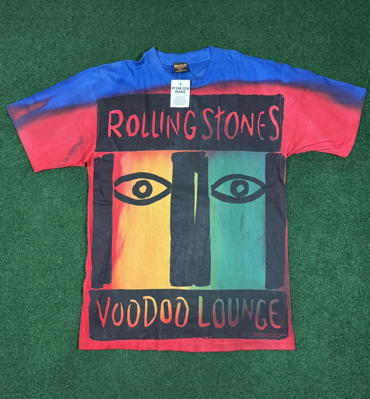 Vintage DS 1994 Brockum Rolling Stones Voodoo Lounge T-Shirt