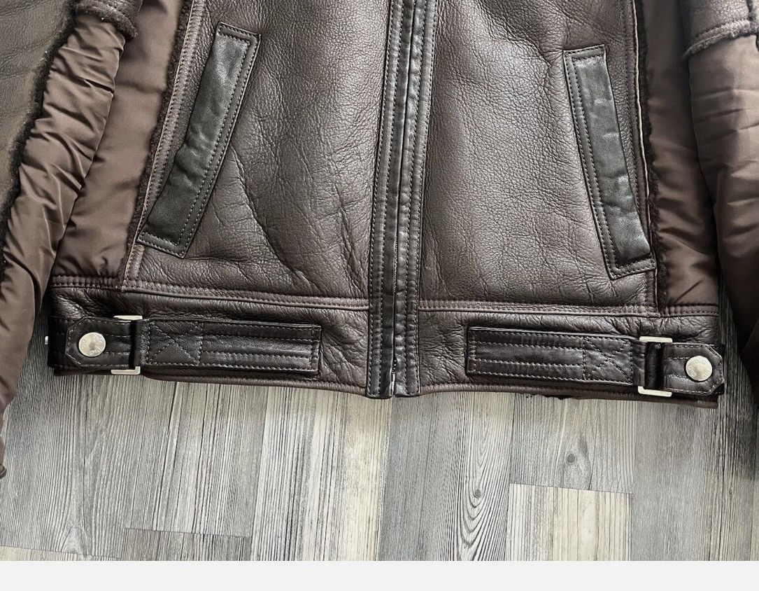 Dolce & Gabbana VINTAGE AVIATOR SHEARLING JACKET Size US M / EU 48-50 / 2 - 12 Thumbnail