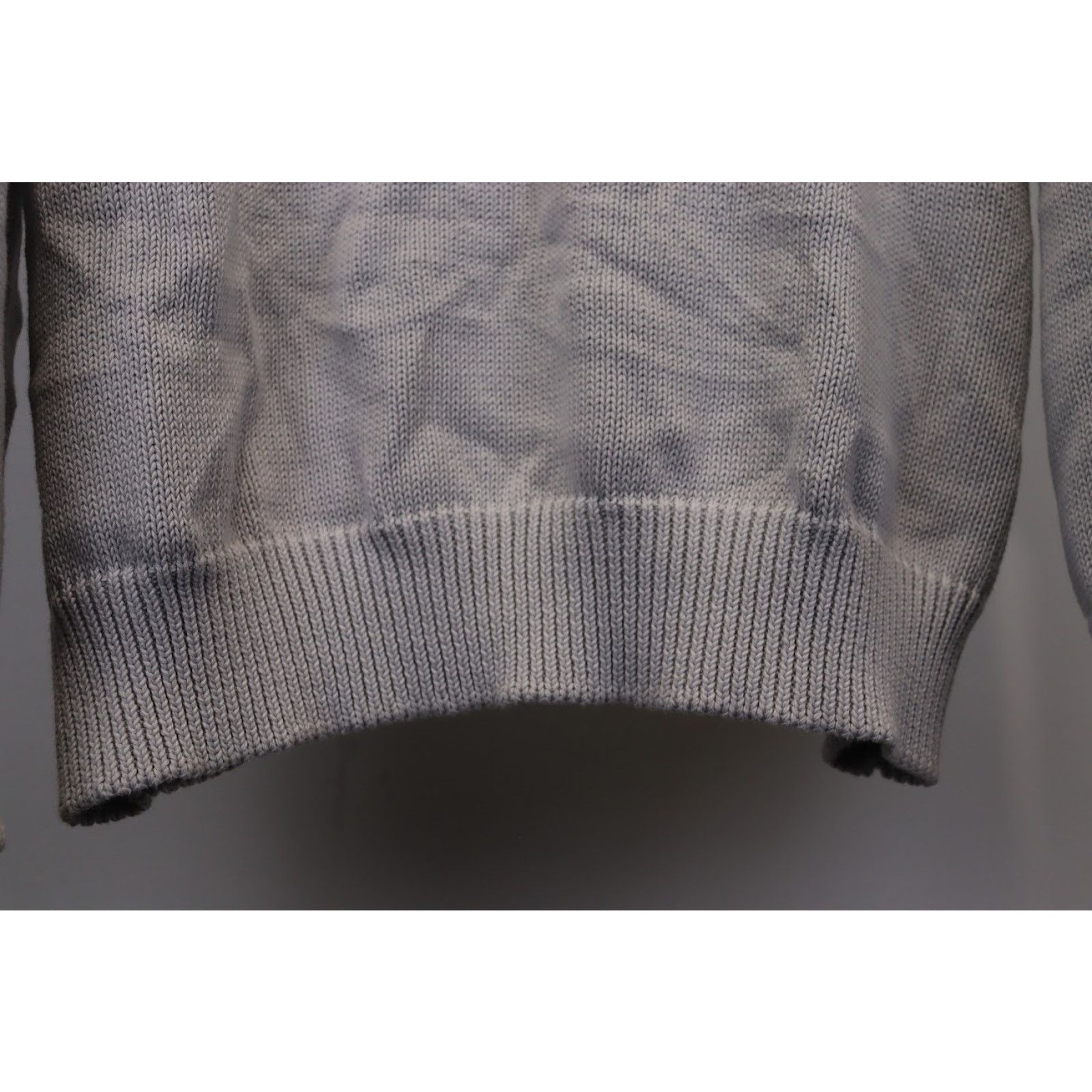 Balenciaga o1rshd1 Crew Neck Sweater in Gray Size US S / EU 44-46 / 1 - 5 Thumbnail