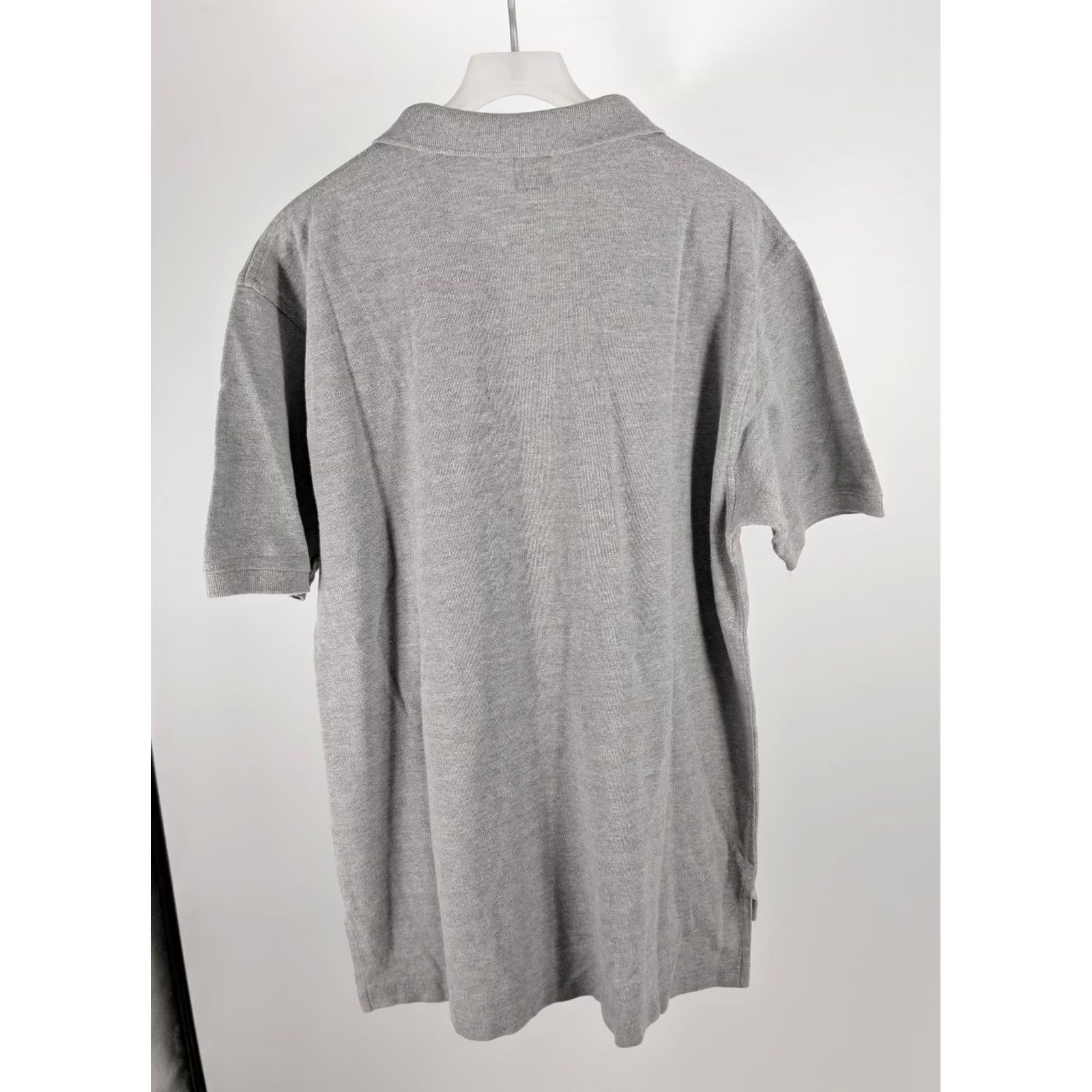 Gap VINTAGE Gap Heather Grey Pique Cotton Polo Shirt M Mens 90s Basic Short Sleeve Tennis Shirt Golf Shirt Casual Retro Size US M / EU 48-50 / 2 - 3 Thumbnail