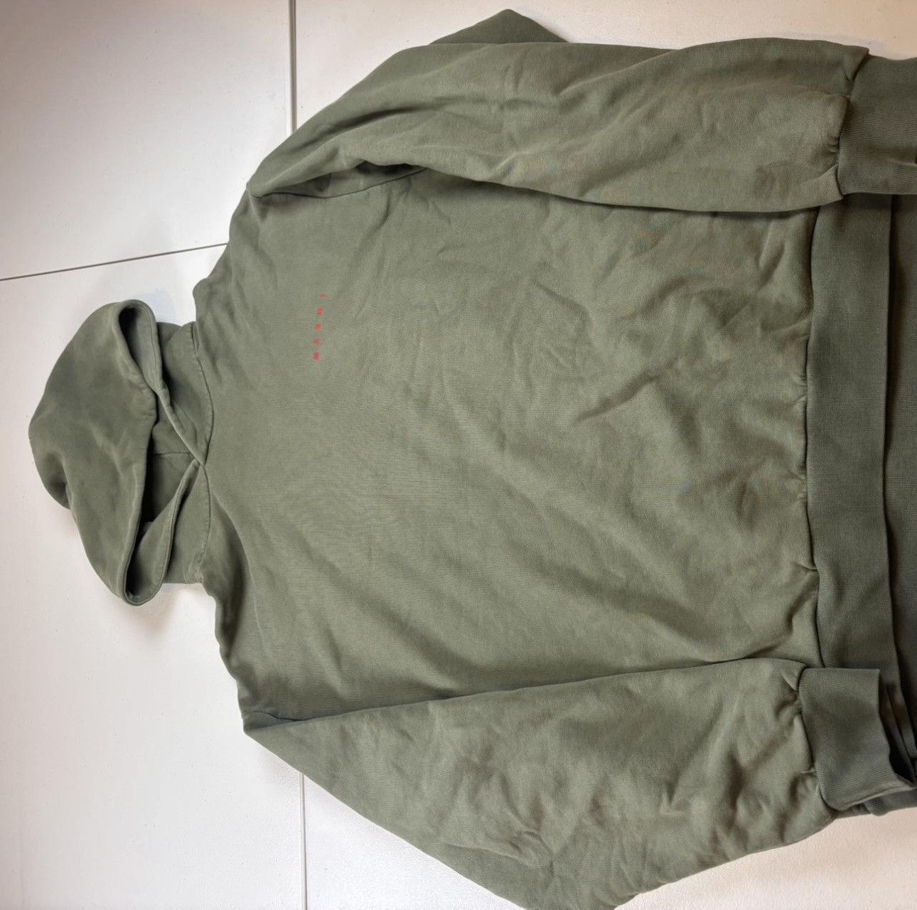 Marni Marni Blur Logo Hoodie Size US S / EU 44-46 / 1 - 2 Thumbnail