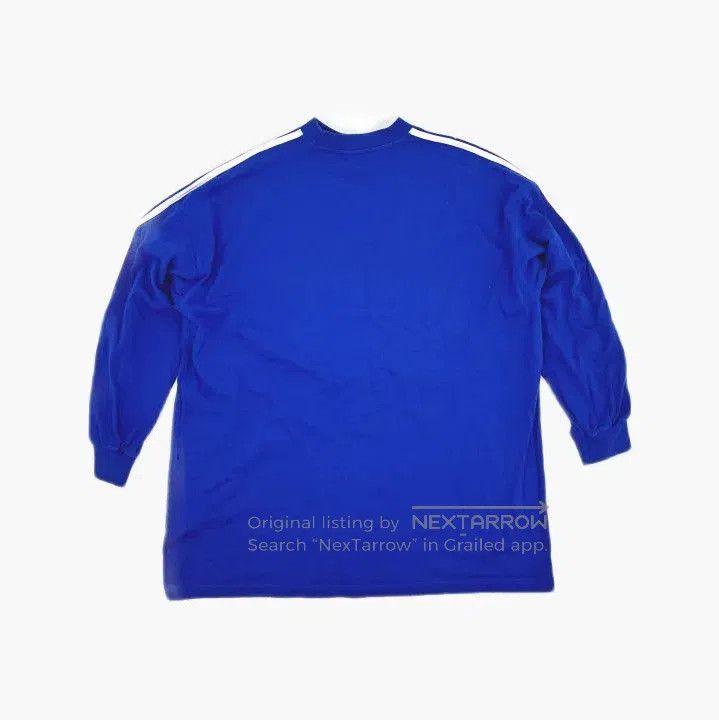 Balenciaga Balenciaga x Adidas Blue Graphic Long Sleeve T. Size US M / EU 48-50 / 2 - 3 Thumbnail