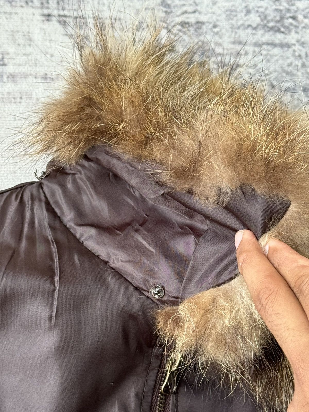 In The Attic × Japanese Brand × Vintage In The Attic Punk Poem Riot Fur LGB Inner Jacket Size US M / EU 48-50 / 2 - 6 Thumbnail