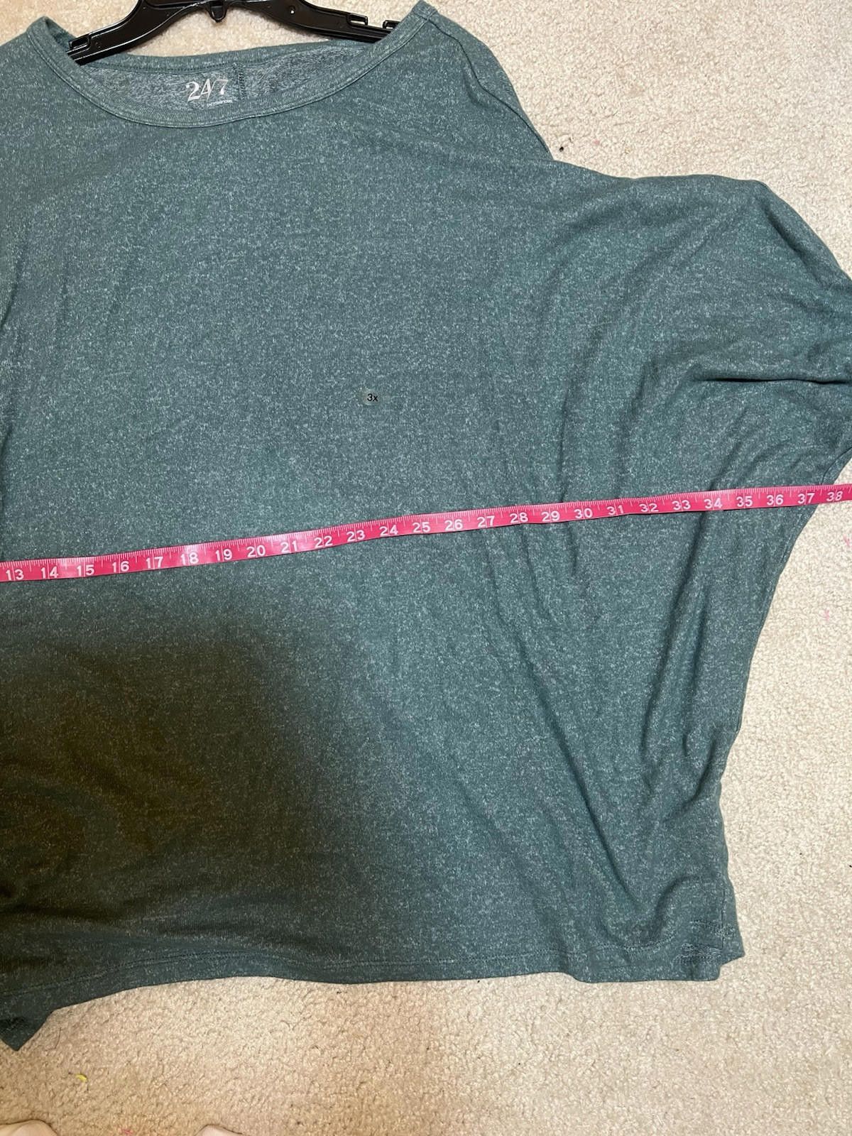 Designer Maurice’s 24/7 Cozy Solid Dolman Tee 3X Size 3XL / US 20-22 - 5 Thumbnail