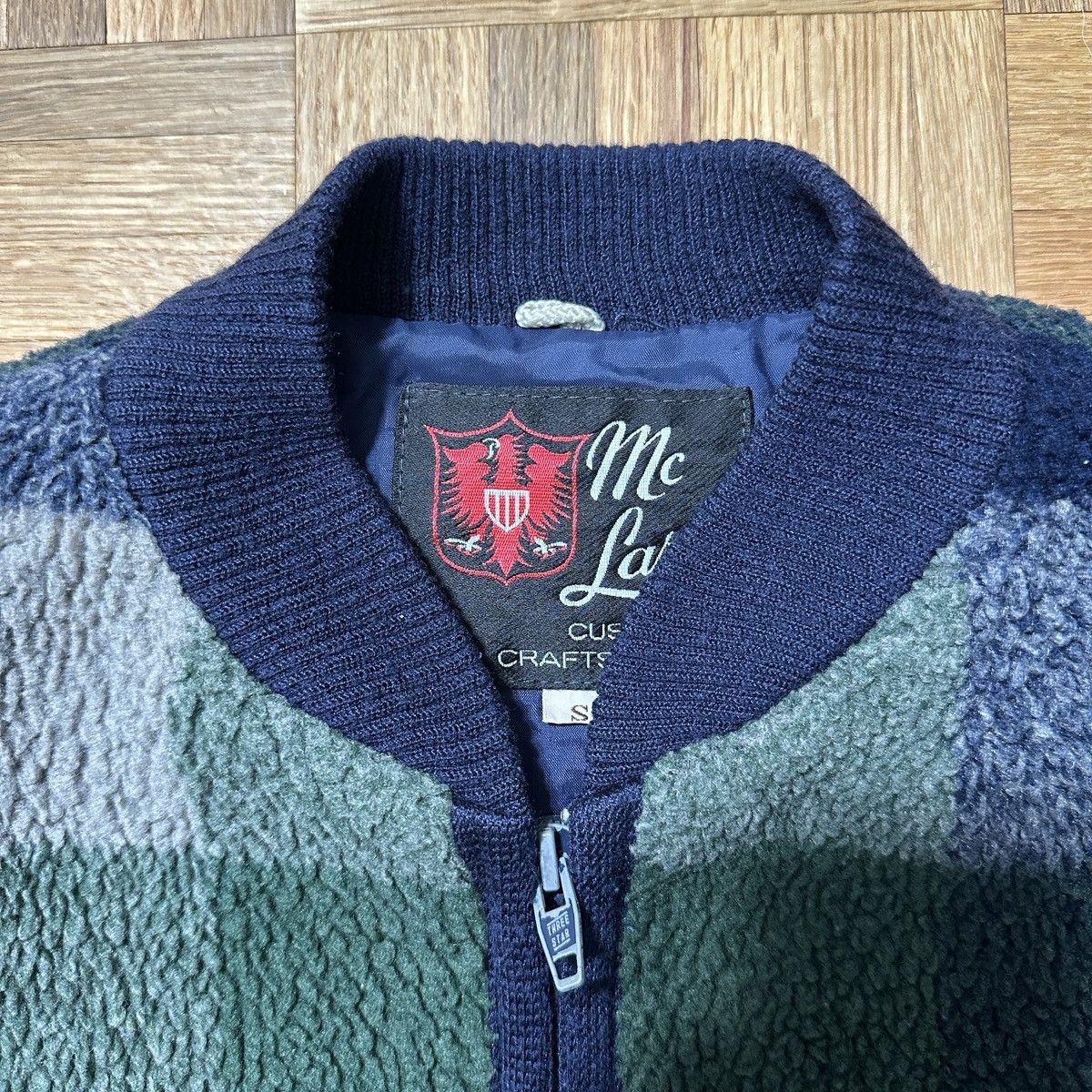 Vintage Vintage McLaren fleece bomber jacket Size US S / EU 44-46 / 1 - 4 Thumbnail