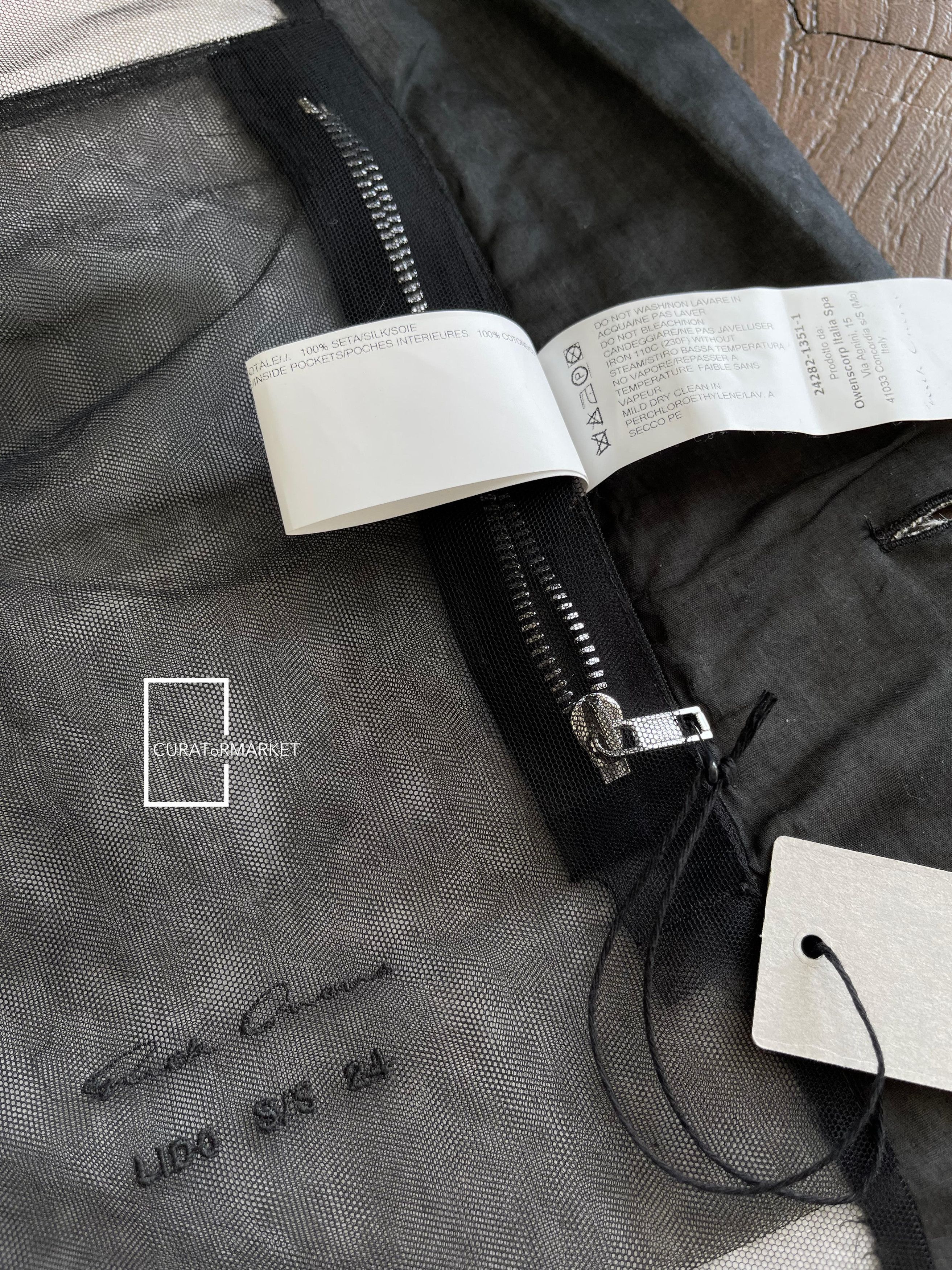 Rick Owens EU48 GRAIL Runway Sample Cobra Silk Tatlin Coat SS24 Lido Size US M / EU 48-50 / 2 - 15 Thumbnail