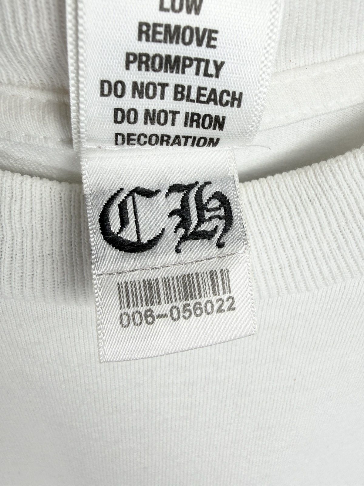 Chrome Hearts Chrome Hearts Vintage USA Spellout Back Logo Pocket Tshirt Size US M / EU 48-50 / 2 - 10 Thumbnail