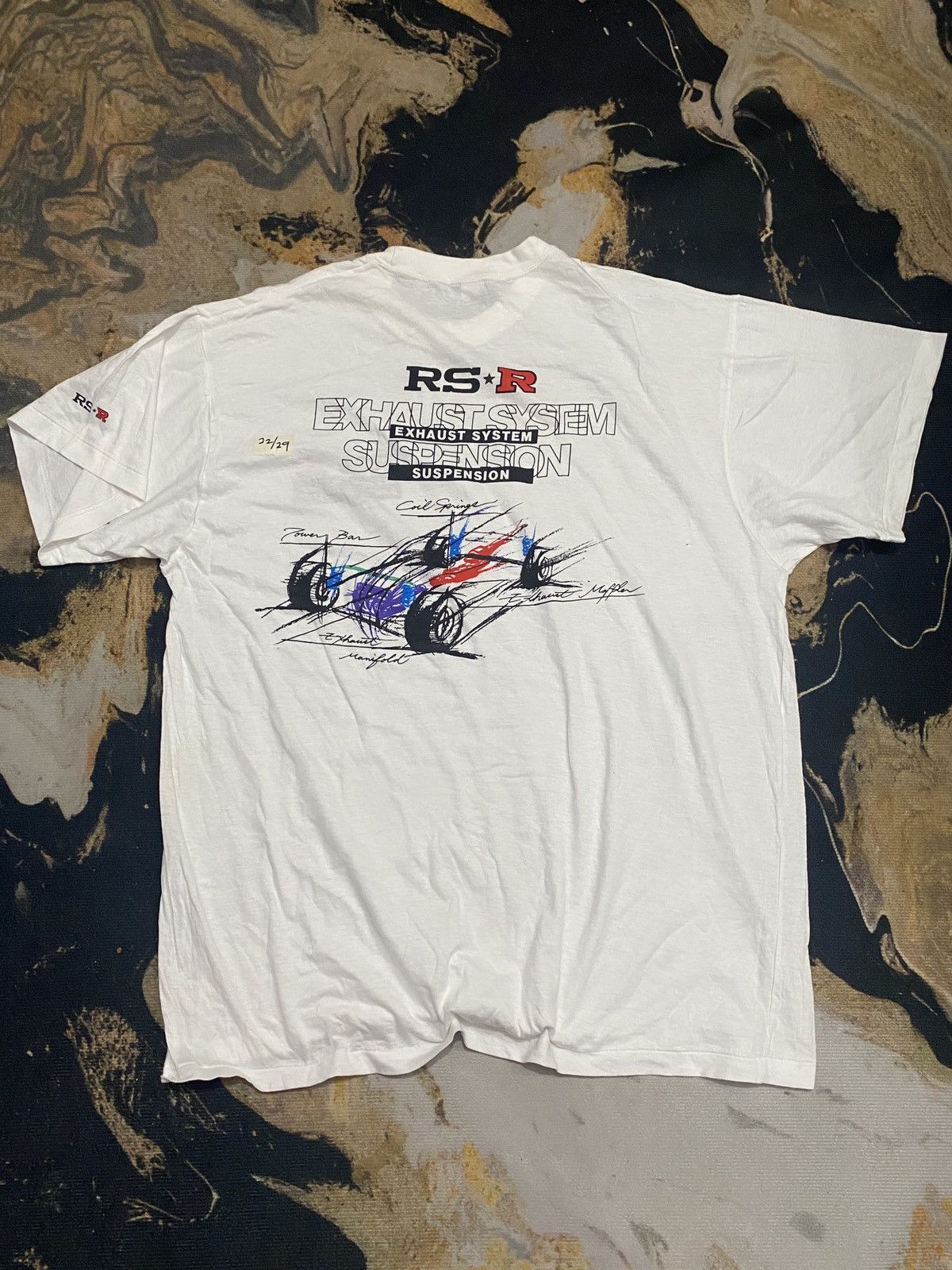 Vintage 🔥OFFER NOW🔥Vintage RS-R Exhaust System Suspension T-shirt Size US L / EU 52-54 / 3 - 5 Thumbnail