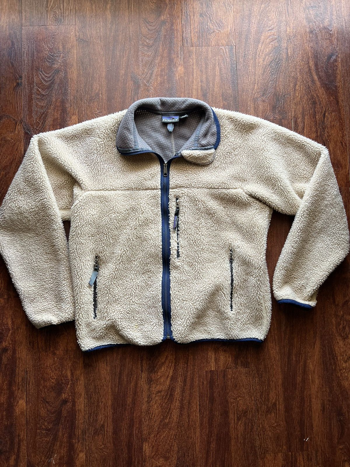 Patagonia Vintage Vintage 90s Retro X Fleece Sherpa Zip Up Jacket Grailed