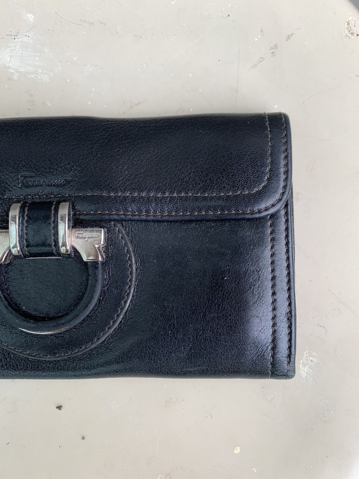 Salvatore Ferragamo Gancini Leather Wallet Size ONE SIZE - 3 Thumbnail