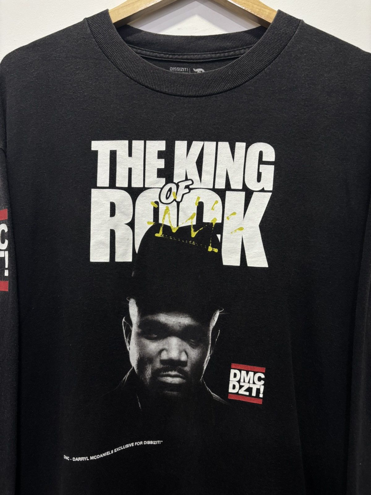 Dissizit Dissizit The King Of Rock Run DMC Tshirt Size US L / EU 52-54 / 3 - 2 Thumbnail