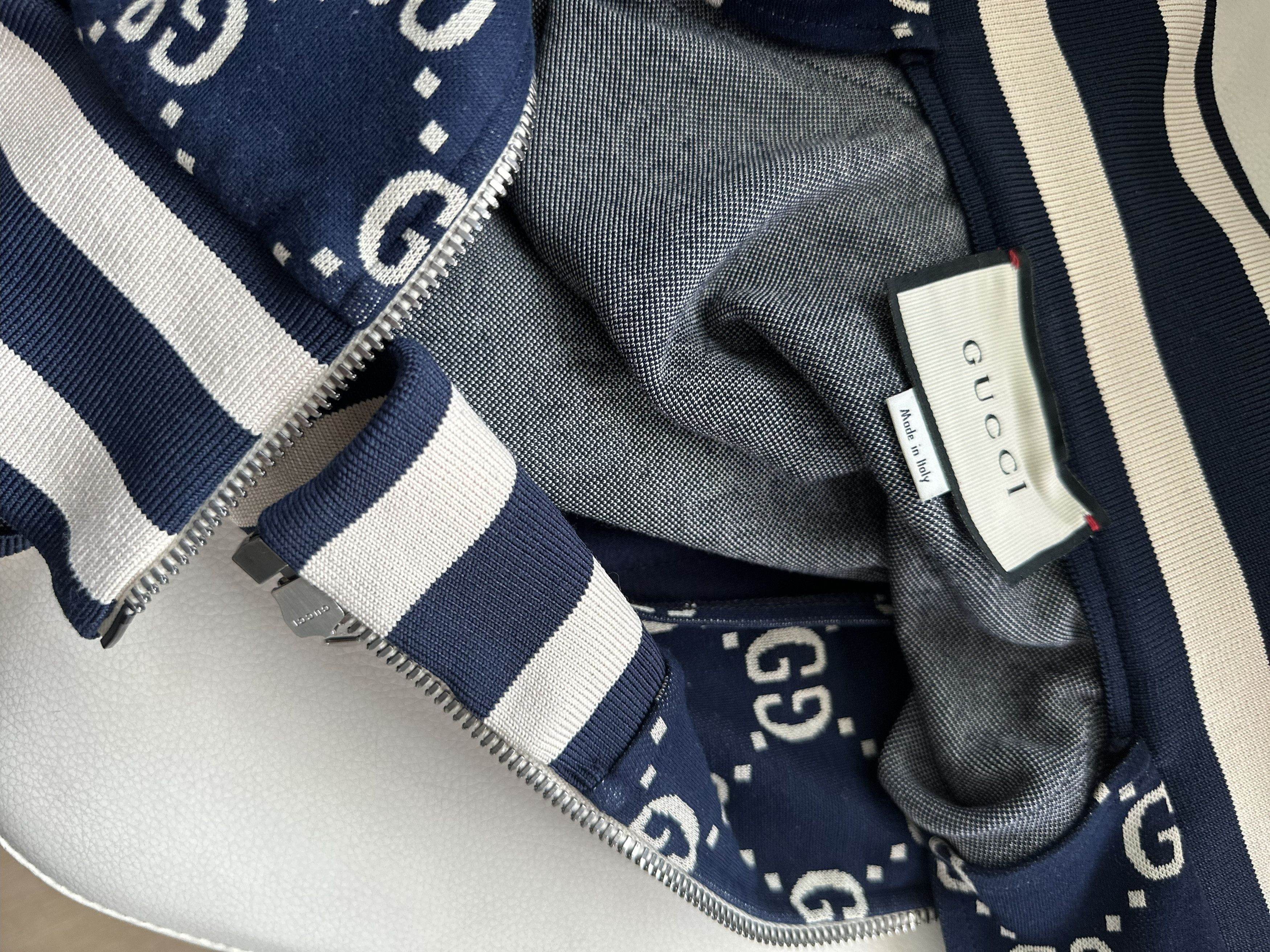 Gucci Gucci Jacquard GG Track Jacket Size US M / EU 48-50 / 2 - 7 Thumbnail