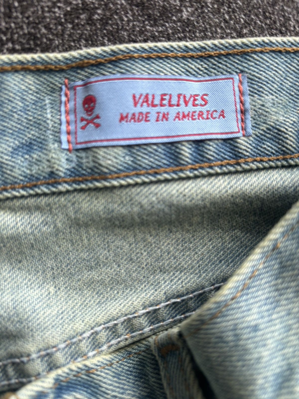 Vale Vale Forever/ValeLives Stacked Denim Jeans Size US 29 - 4 Thumbnail