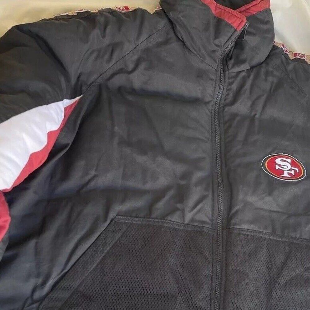 NFL × Vintage Vintage San Francisco 49ers Men’s Game Day Jacket Black Size US XL / EU 56 / 4 - 5 Thumbnail